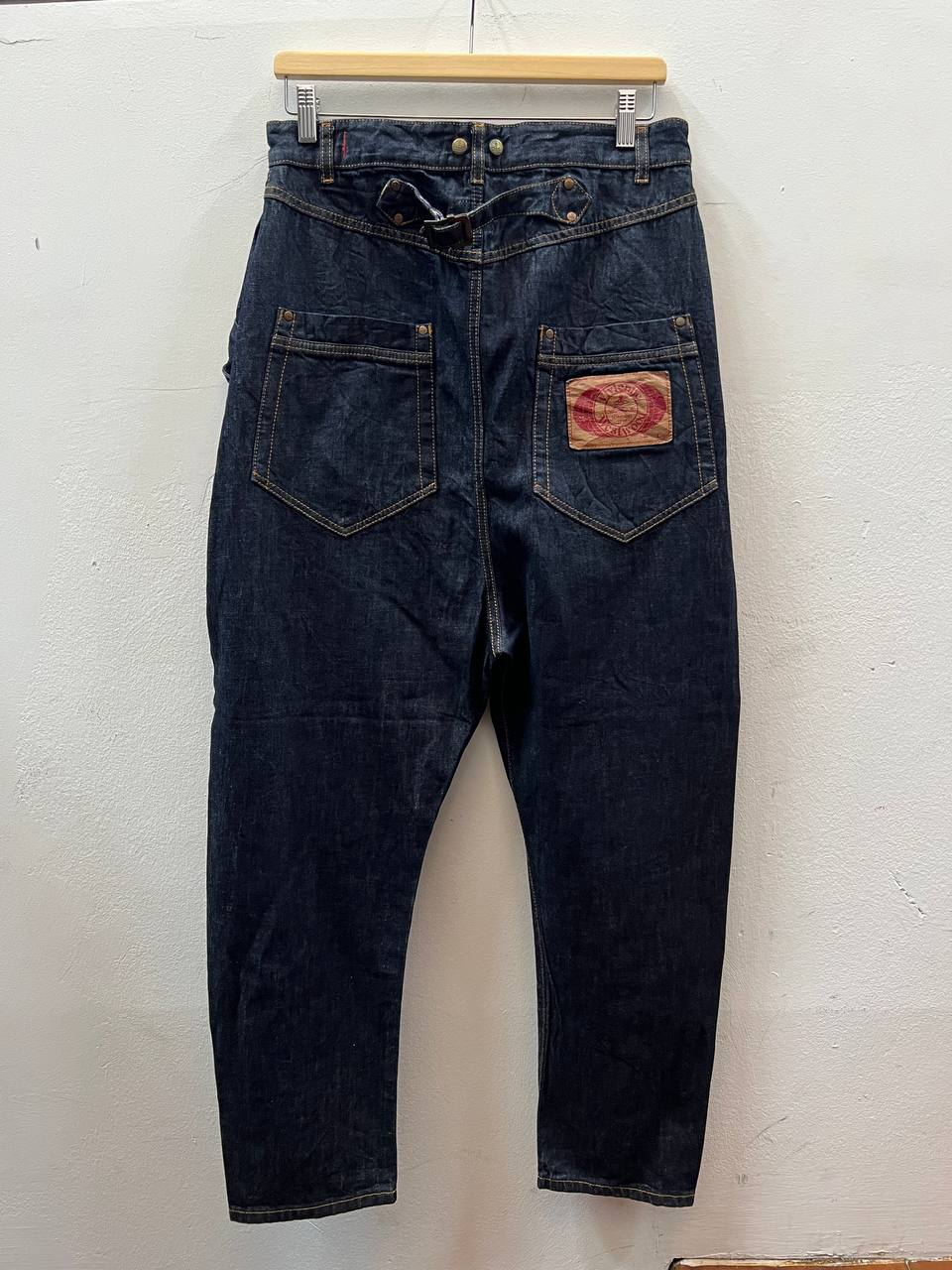 SS11 Vivienne Westwood Heavy Duty Drop Crotch Denim