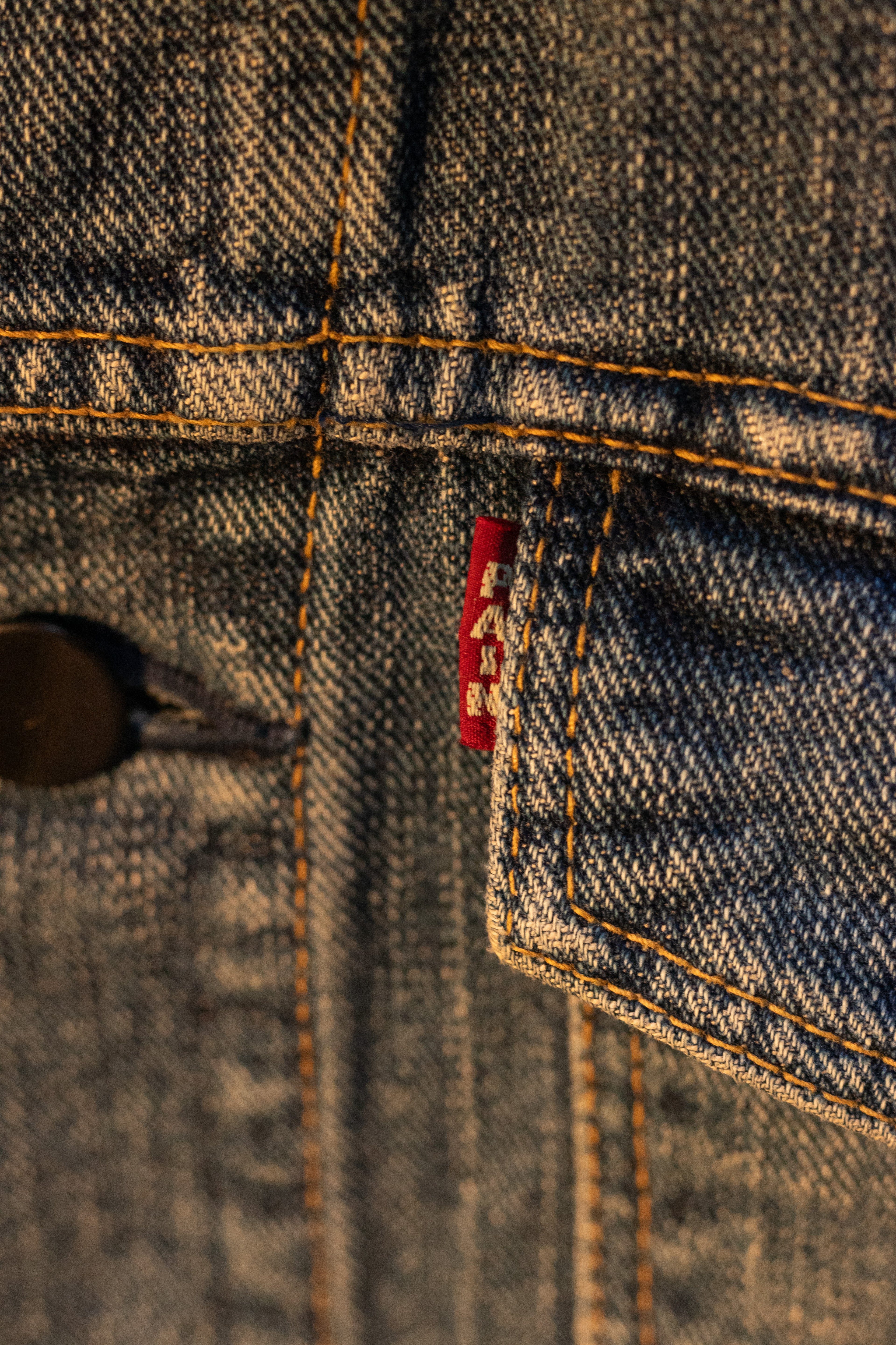 SS04 Number Nine "Dream Baby Dream" Sleeveless Denim Vest