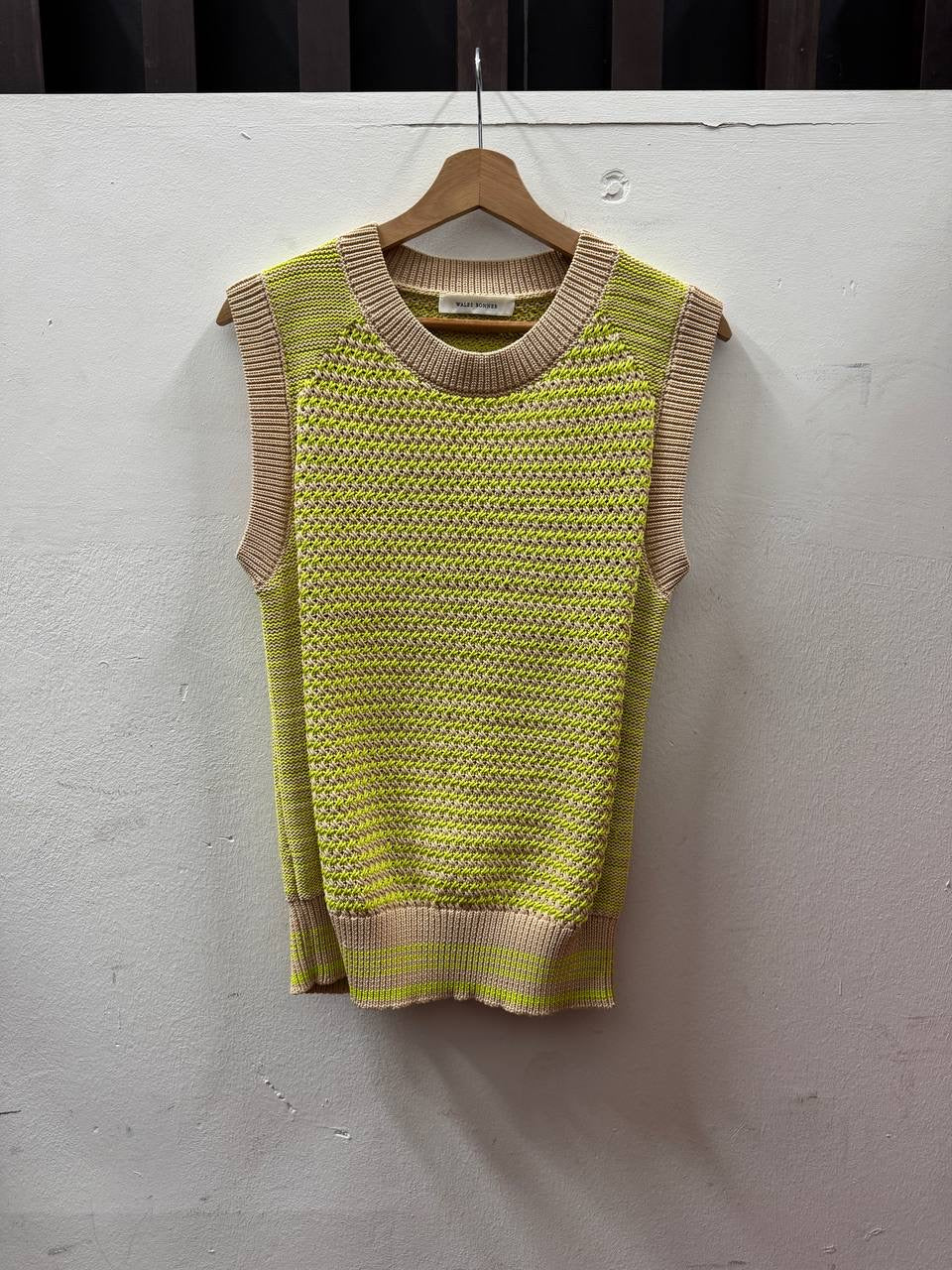 SS24 Wales Bonner “Marathon” Knitted Vest