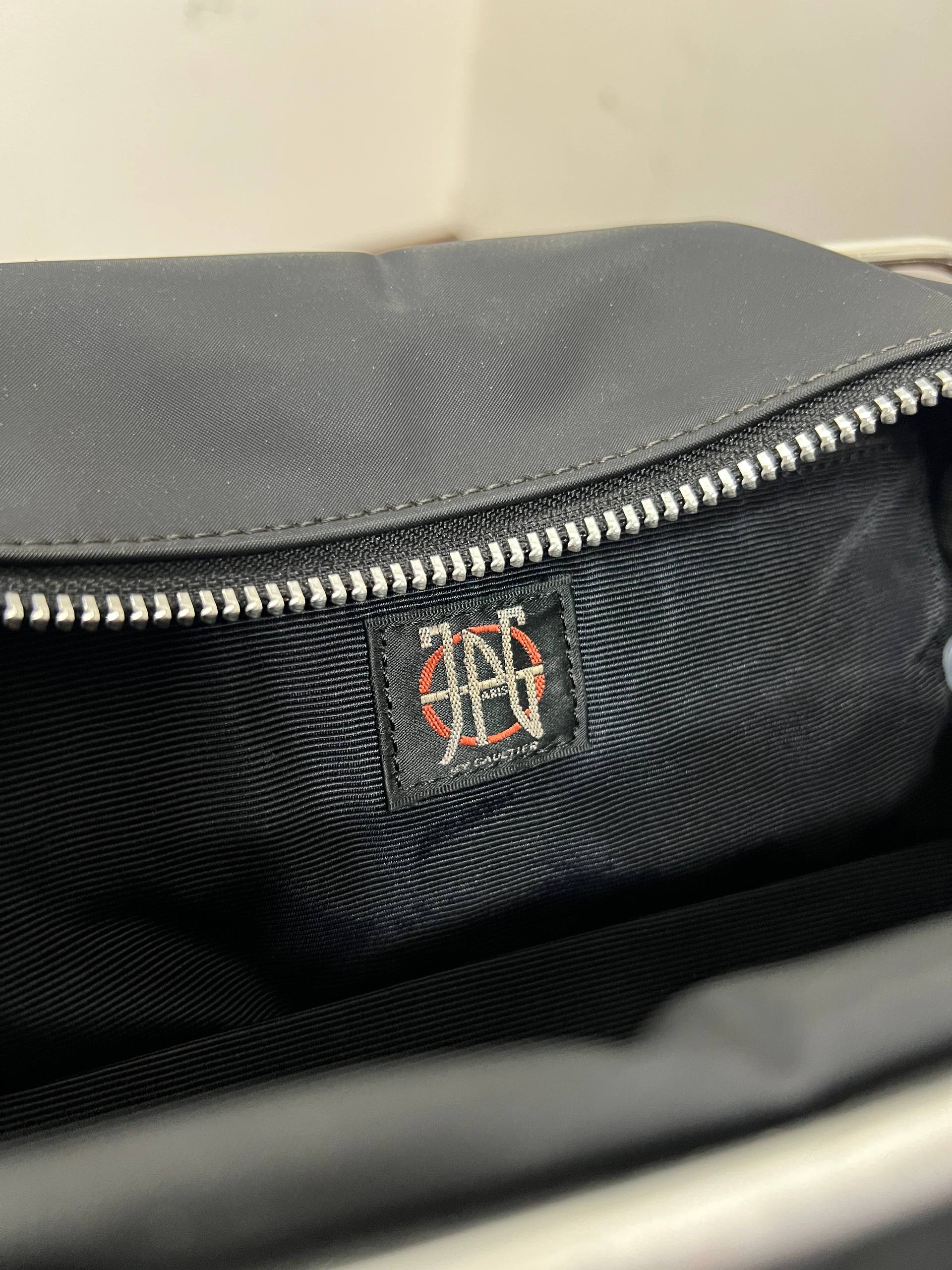 90s Jean Paul Gaultier Pipe Frame 2-way Bag