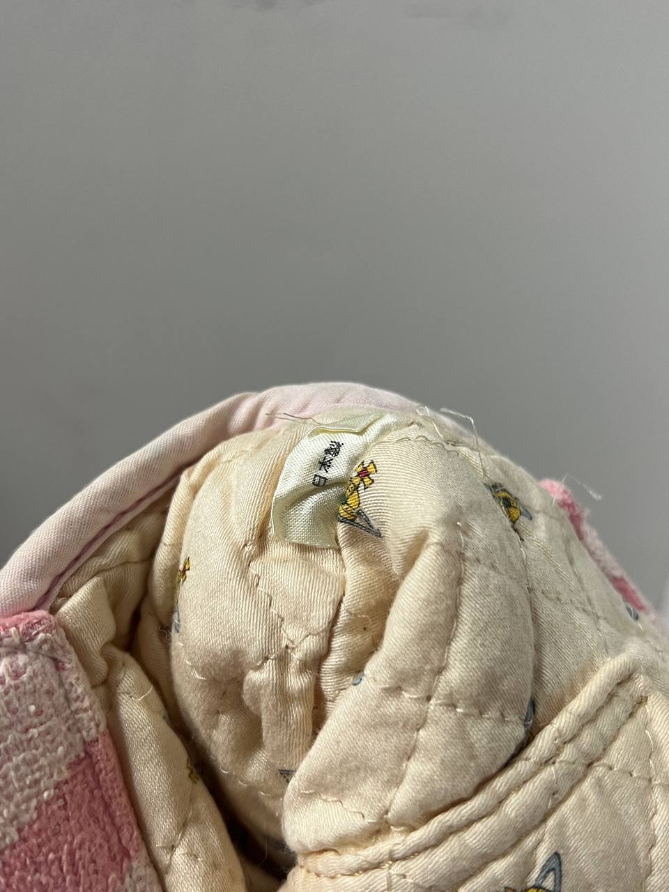 90s Vivienne Westwood Terry Cloth Crown Mini Bag