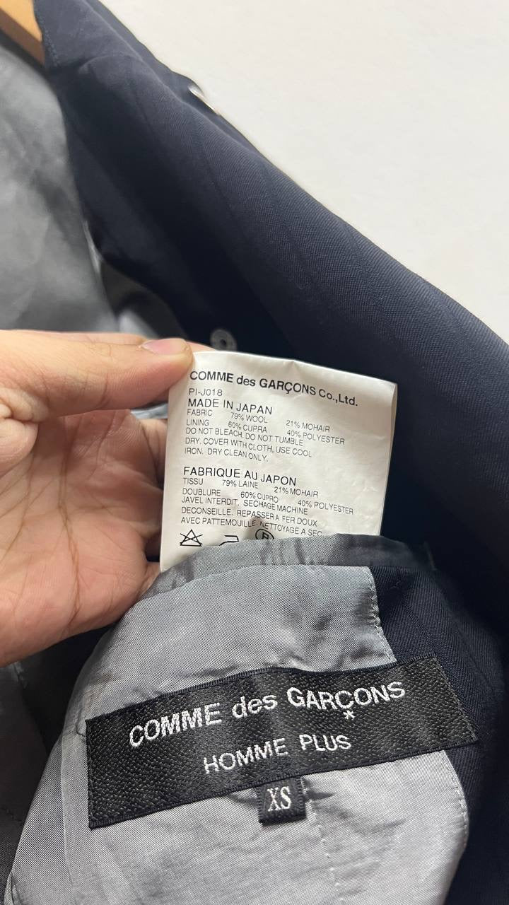 SS12 Comme Des Garcons Homme Plus Wool Mohair Rider Jacket