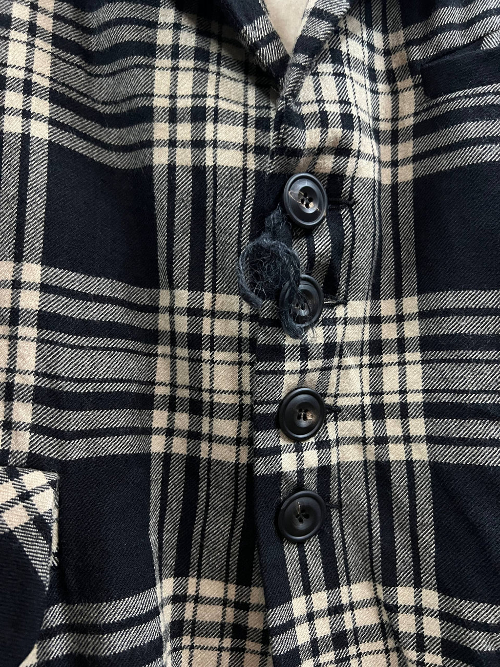 AW20 John Alexander Skelton Tea Dyed Plaid Jacket