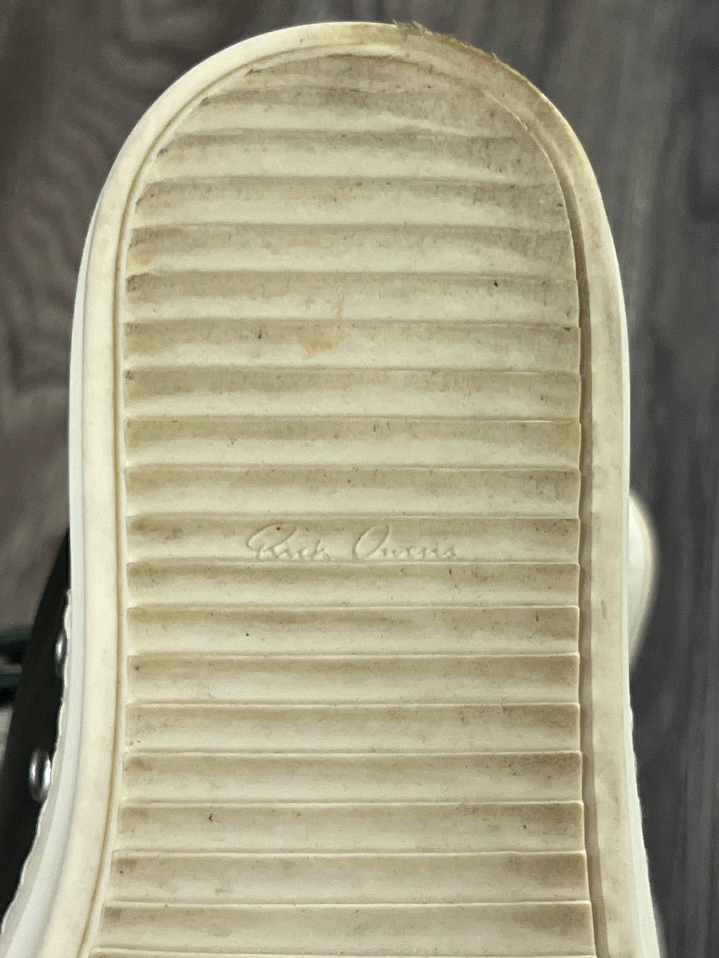 AW24 Rick Owens Porterville Forest Green Jumbo Lace Ramones Low