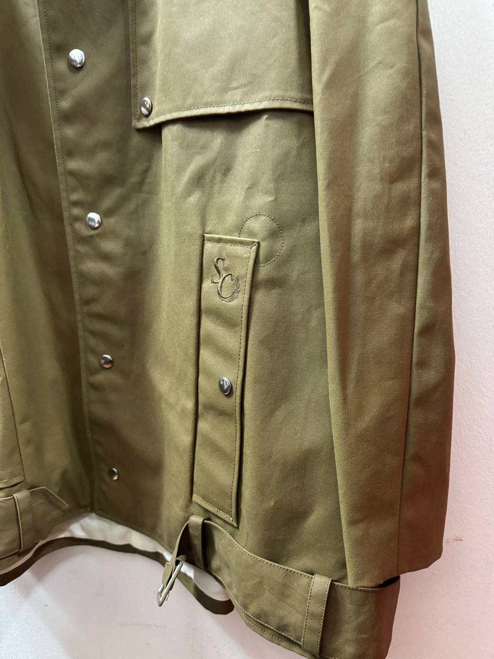 SS24 Stefan Cooke "Away" Short Waxed Coat