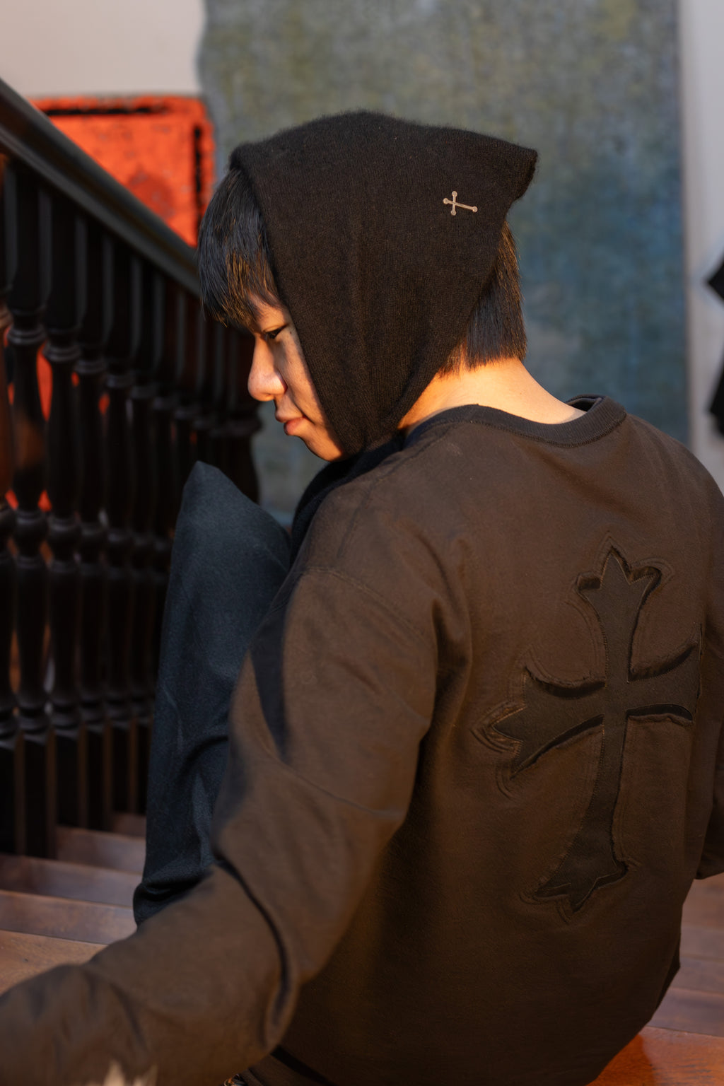 AW02 Undercover "Witches Cell Division" Cross Wrap