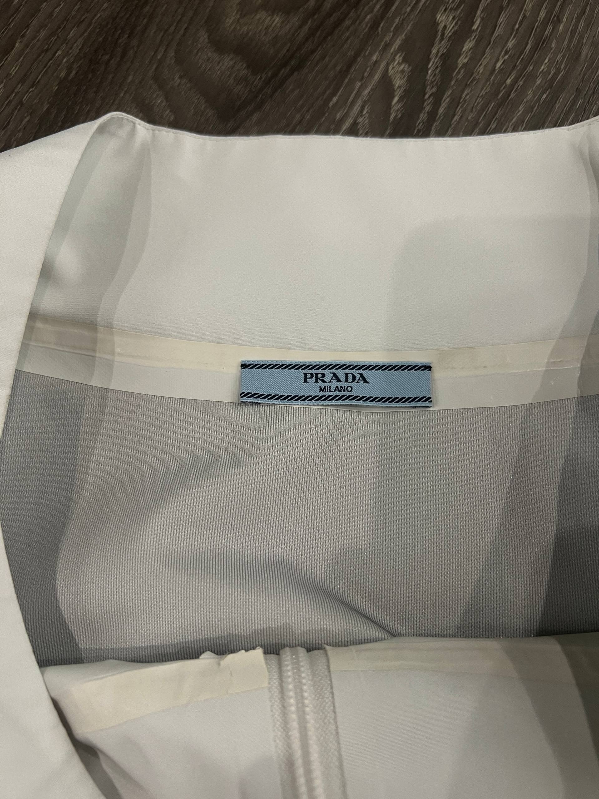 Resort 2018 Prada x James Jean Funnel Neck Rabbit Jacket