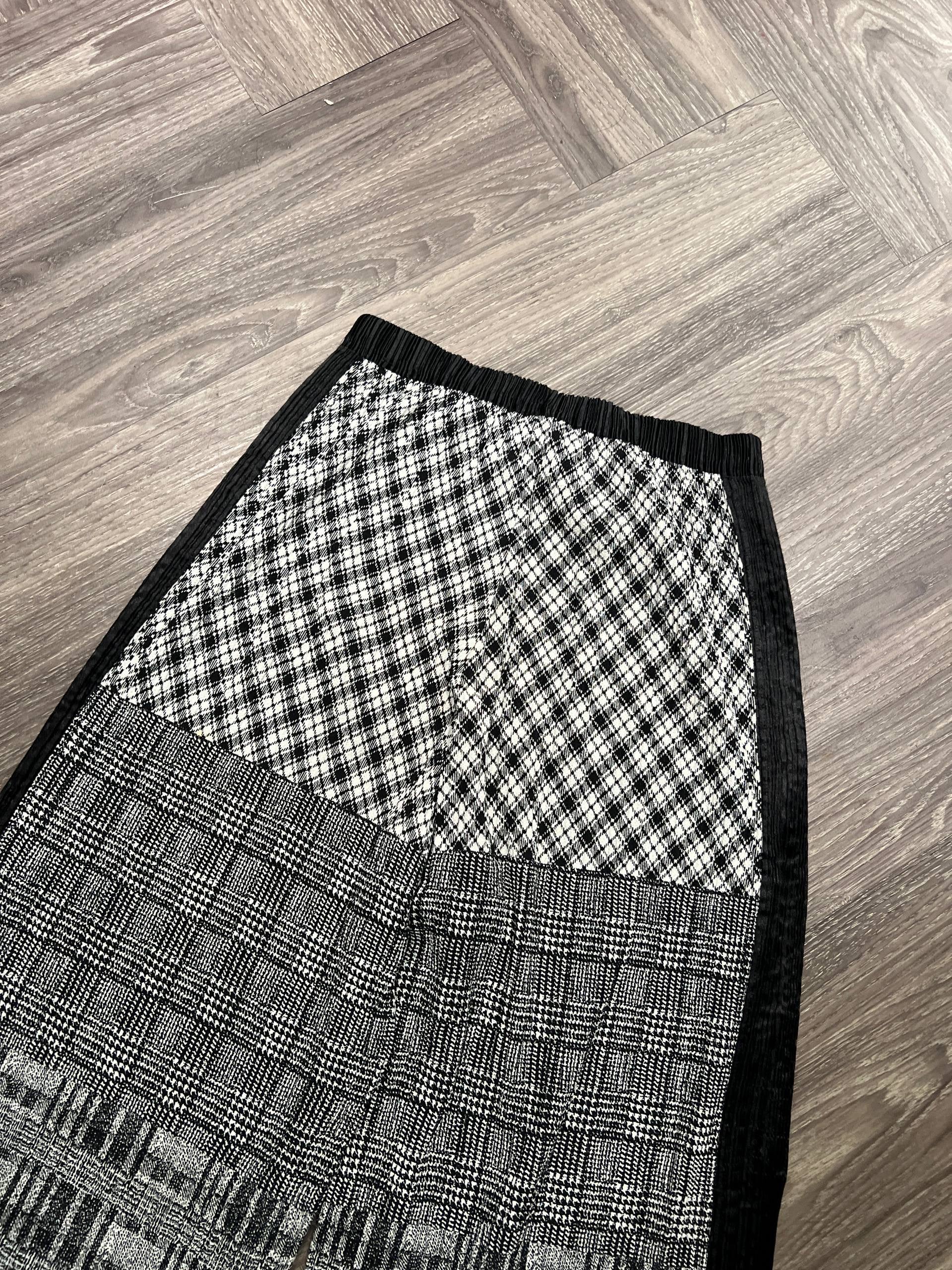 SS05 Issey Miyake Houndstooth Pleated Pants