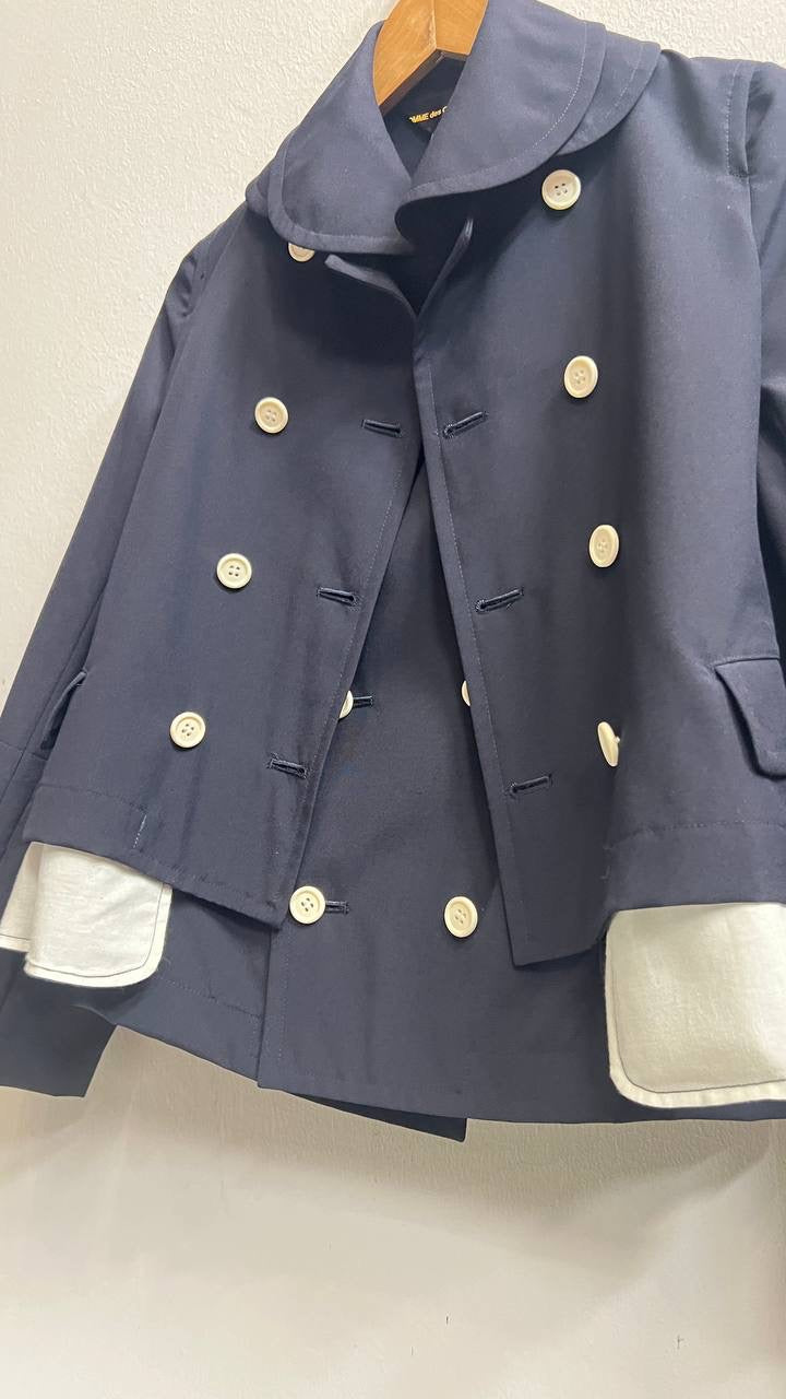 SS08 Comme Des Garcons Four Sleeve Deconstructed Jacket