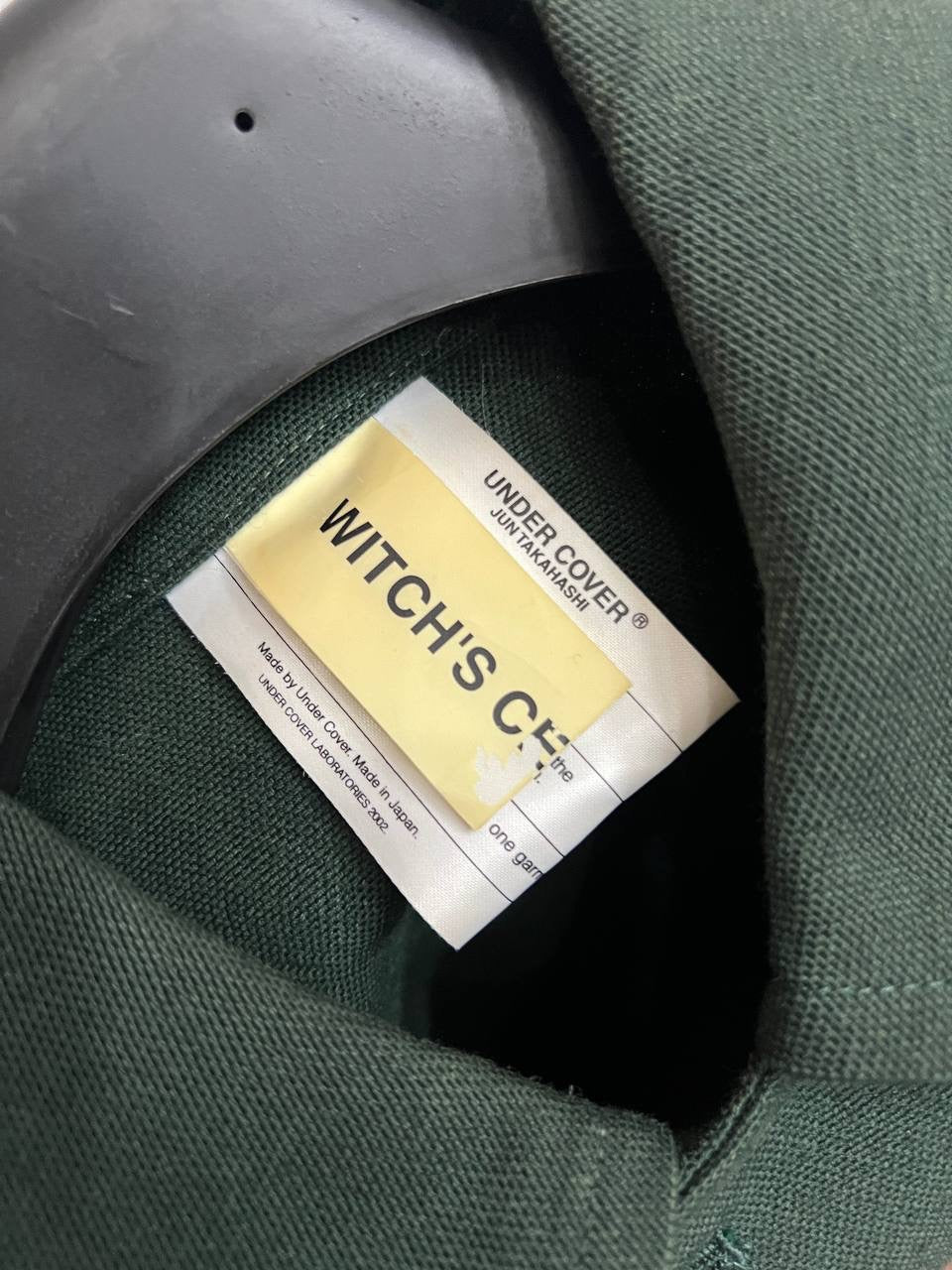 SAMPLE AW02 Undercover Witches Cell Division Backzip Peacoat