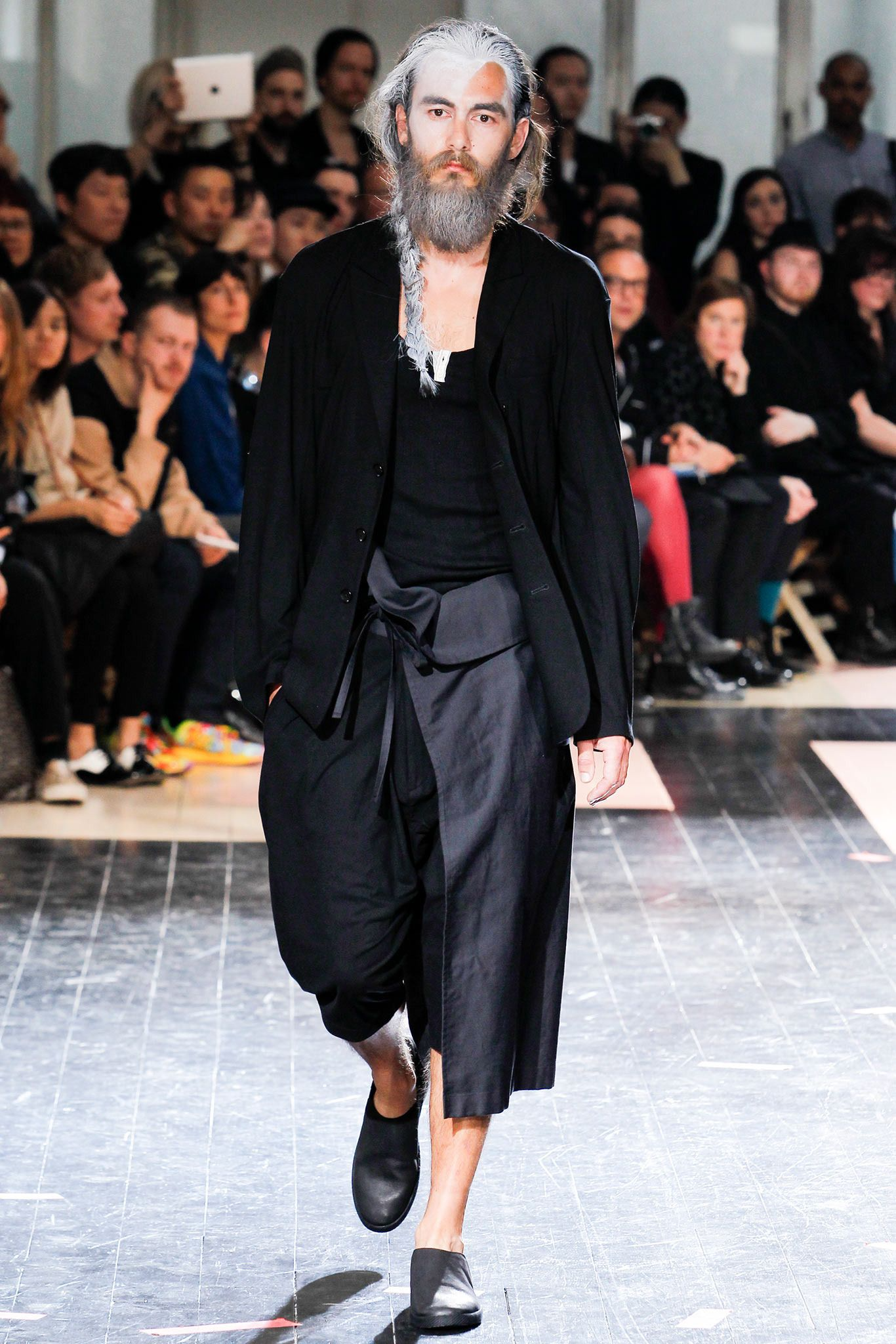 SS14 Yohji Yamamoto Pour Homme Layered Wrap Pants