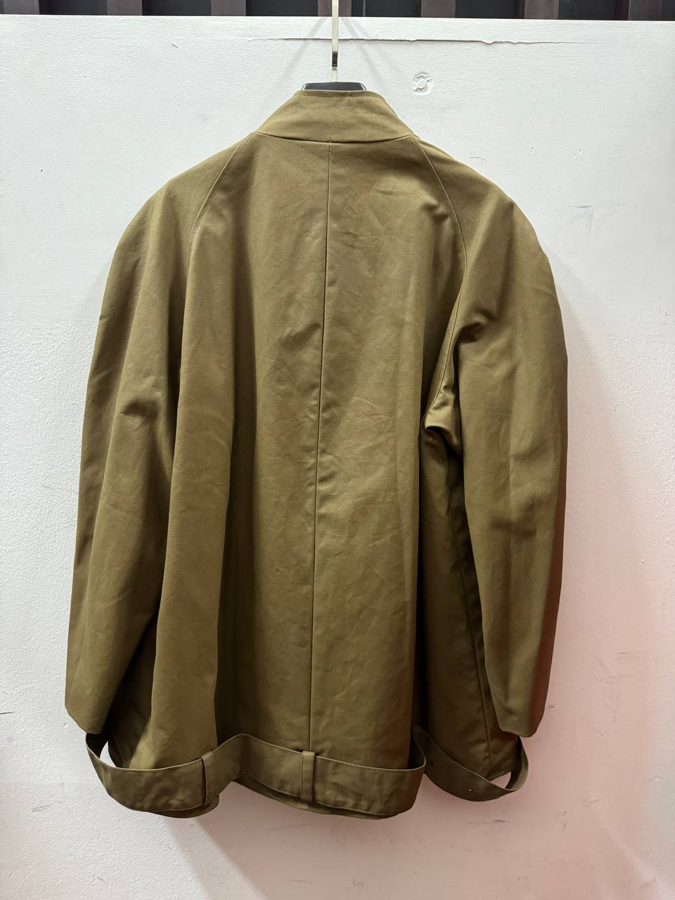 SS24 Stefan Cooke "Away" Short Waxed Coat