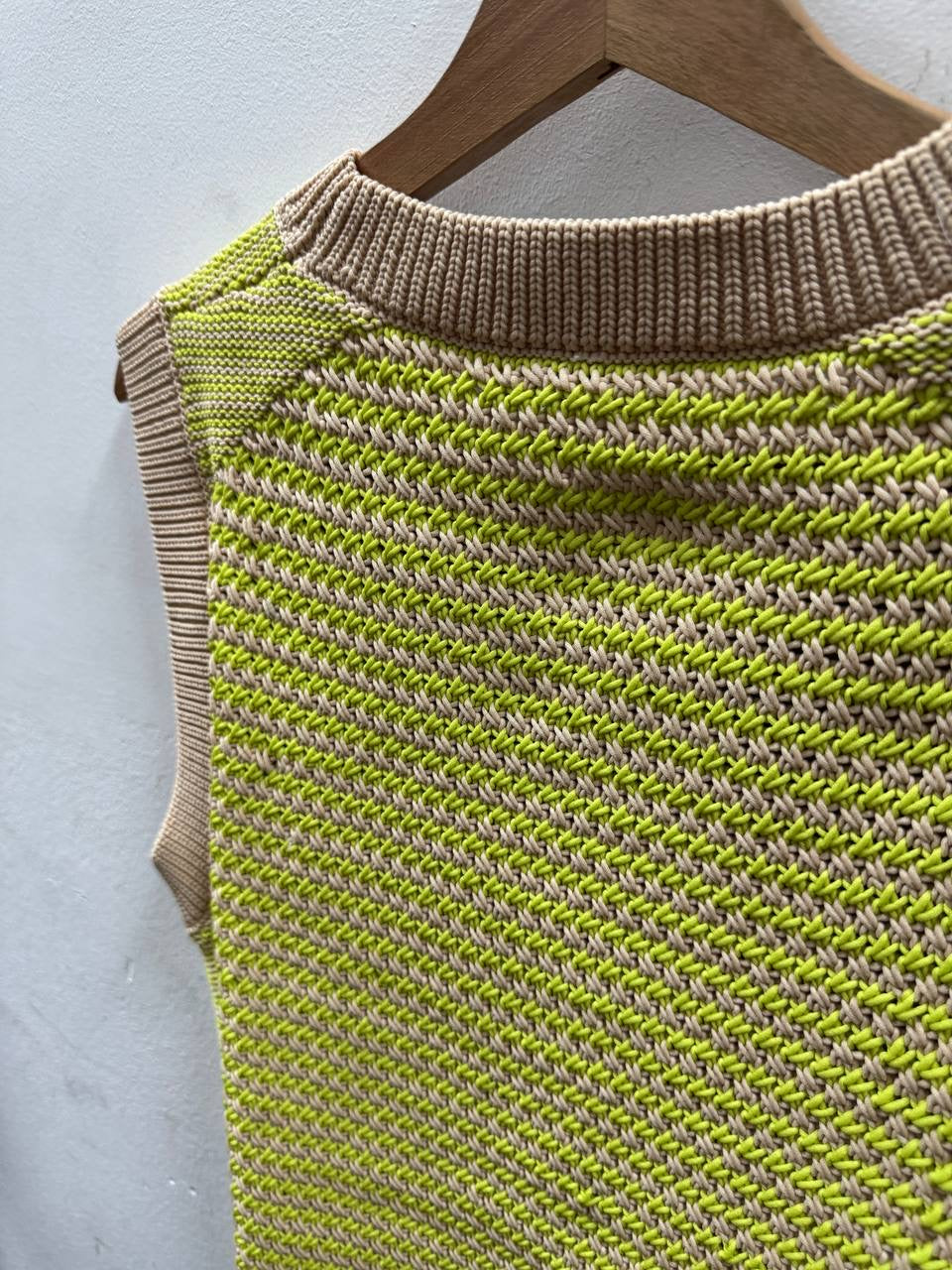SS24 Wales Bonner “Marathon” Knitted Vest