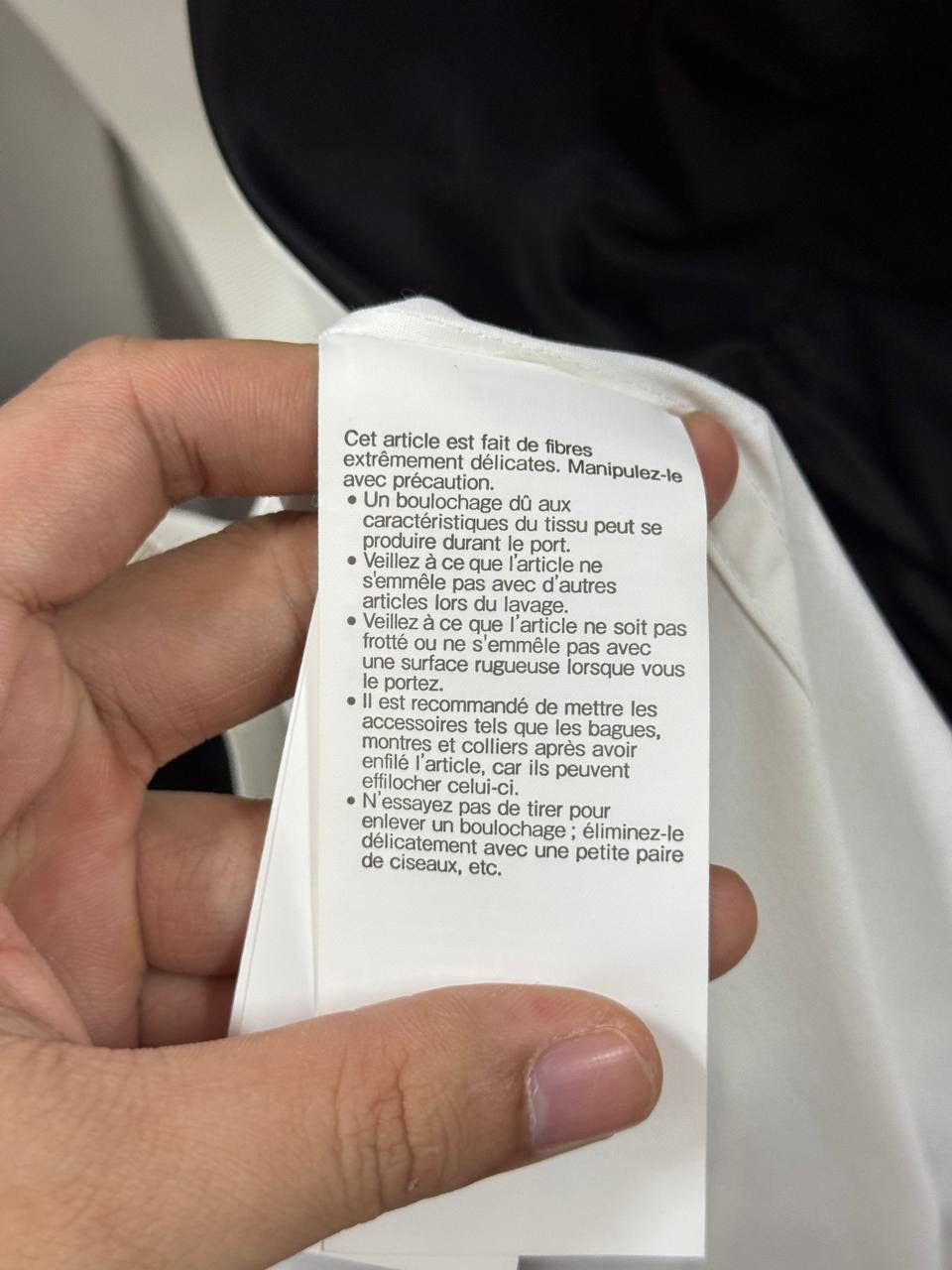 SS22 Sacai Pleated Ruffle Sleeveless Shirt