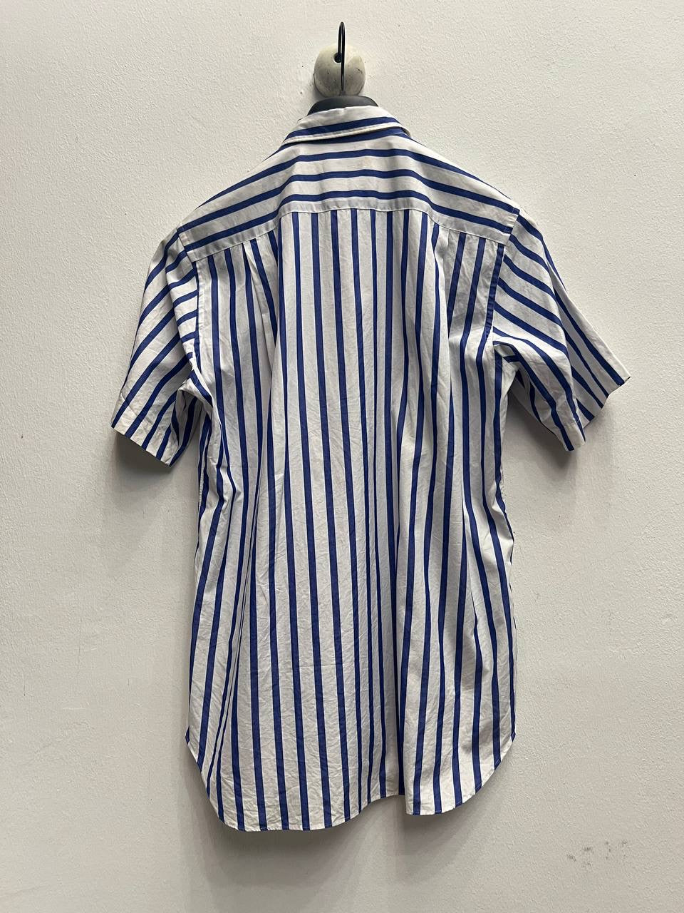 SS06 Comme Des Garcons Homme Plus x The Rolling Stones Blue Striped Shirt