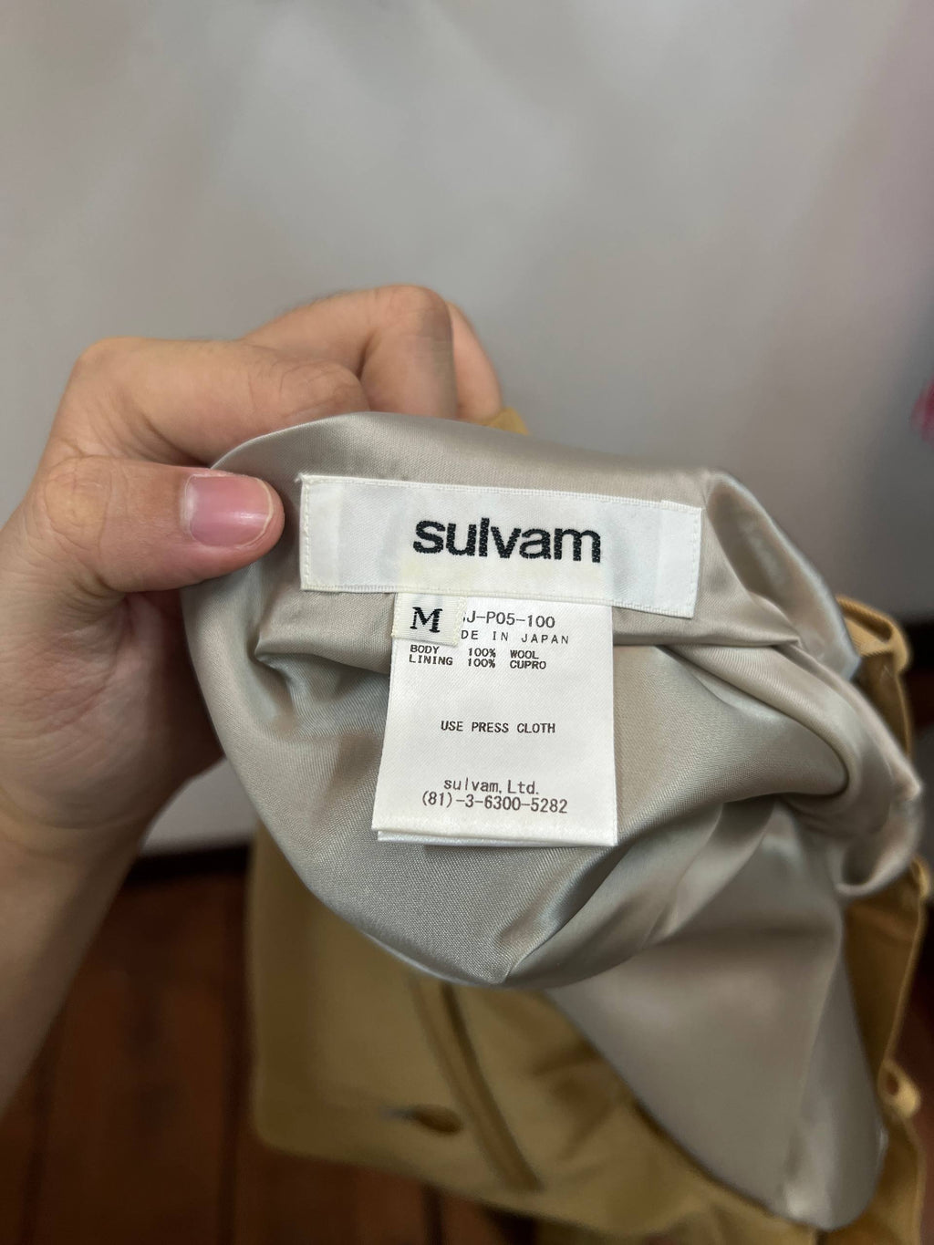 SS19 Sulvam Raw Hem Two Piece Suit Blazer