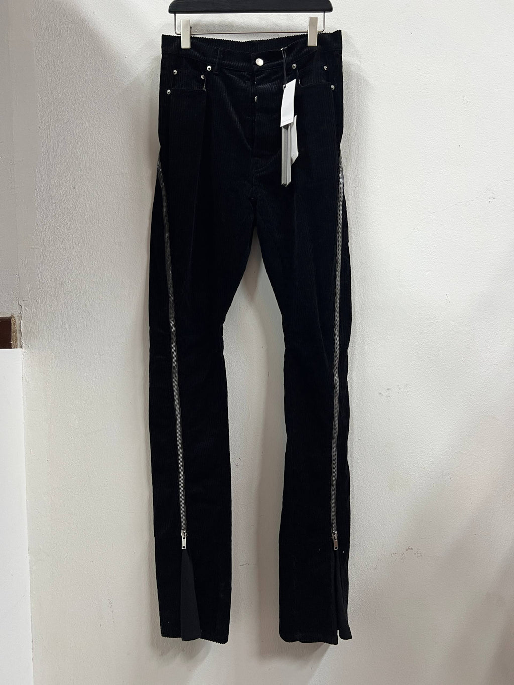 AW22 Rick Owens "Strobe" Corduroy Bolan Banana Cut Pants