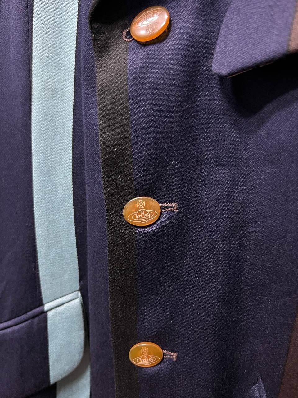 AW95 Vivienne Westwood Gold Label Colorful Stripe Jacket