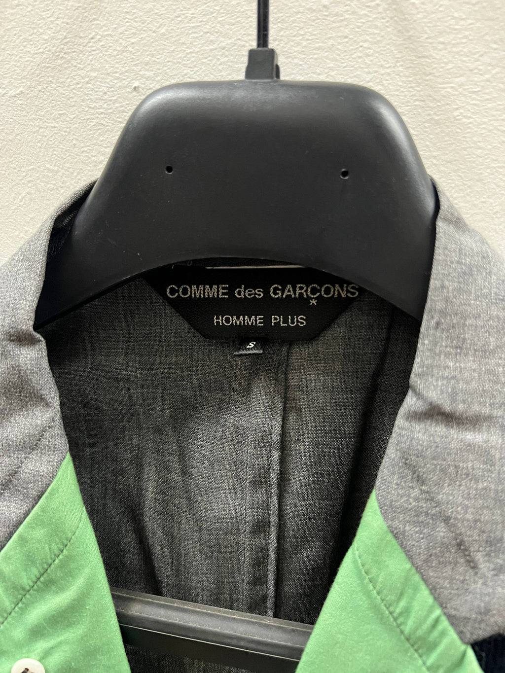 SS10 Comme Des Garcons Homme Plus "Random Collage" Reconstructed Patchwork Jacket