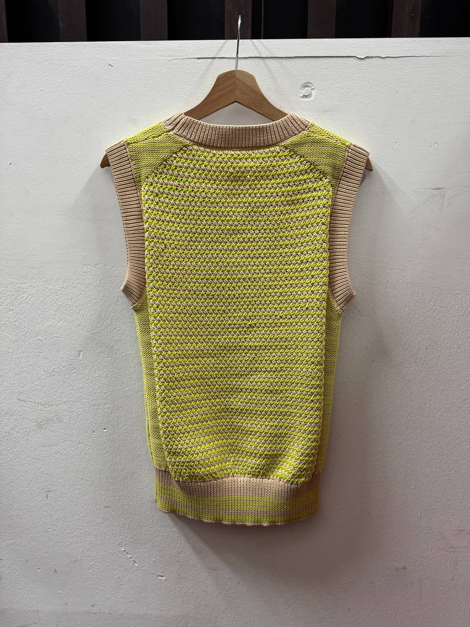 SS24 Wales Bonner “Marathon” Knitted Vest