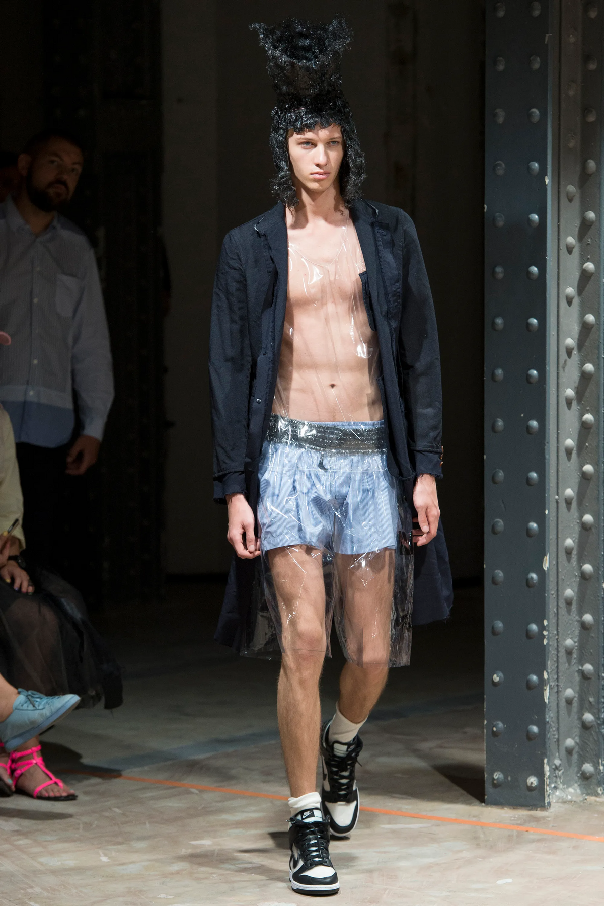 SS17 Comme Des Garcons Homme Plus "The King Is Naked" Double Layered Jacket