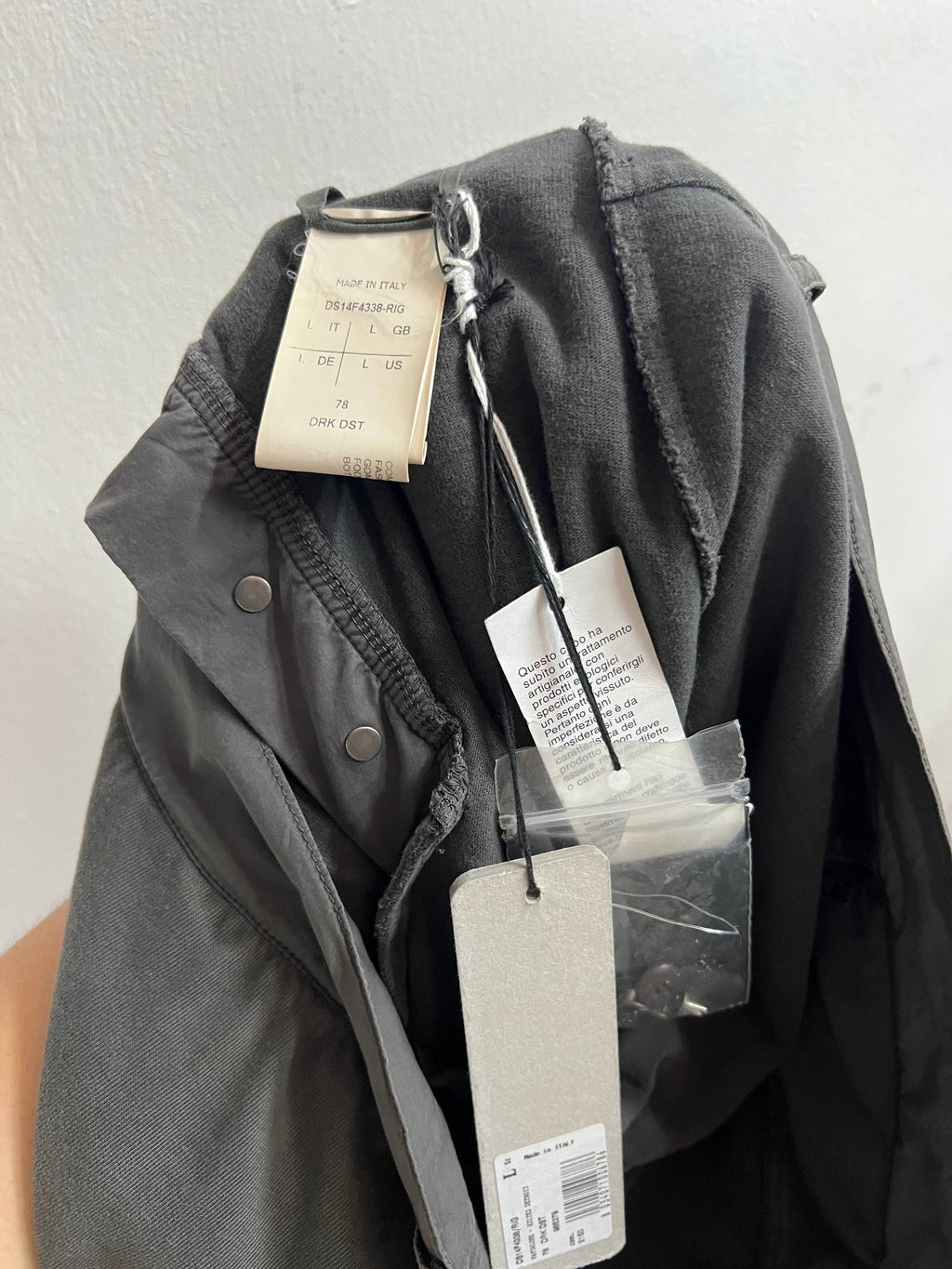 AW14 Rick Owens “Moody” Kilted Detroit Skirt Pants