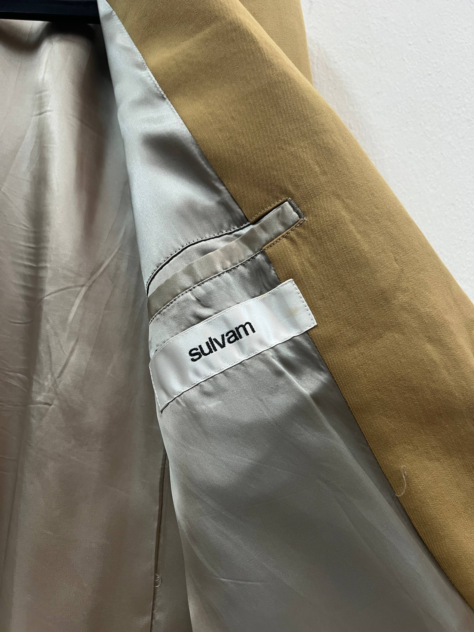 SS19 Sulvam Raw Hem Two Piece Suit Blazer