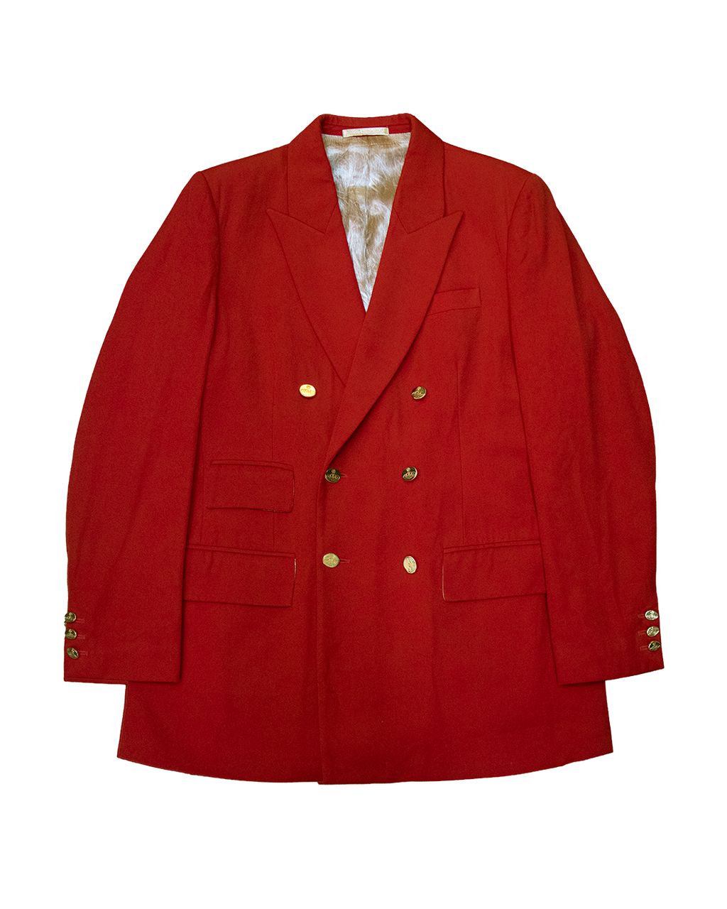 Early 90s Vivienne Westwood Gold Label Double Breasted Red Blazer