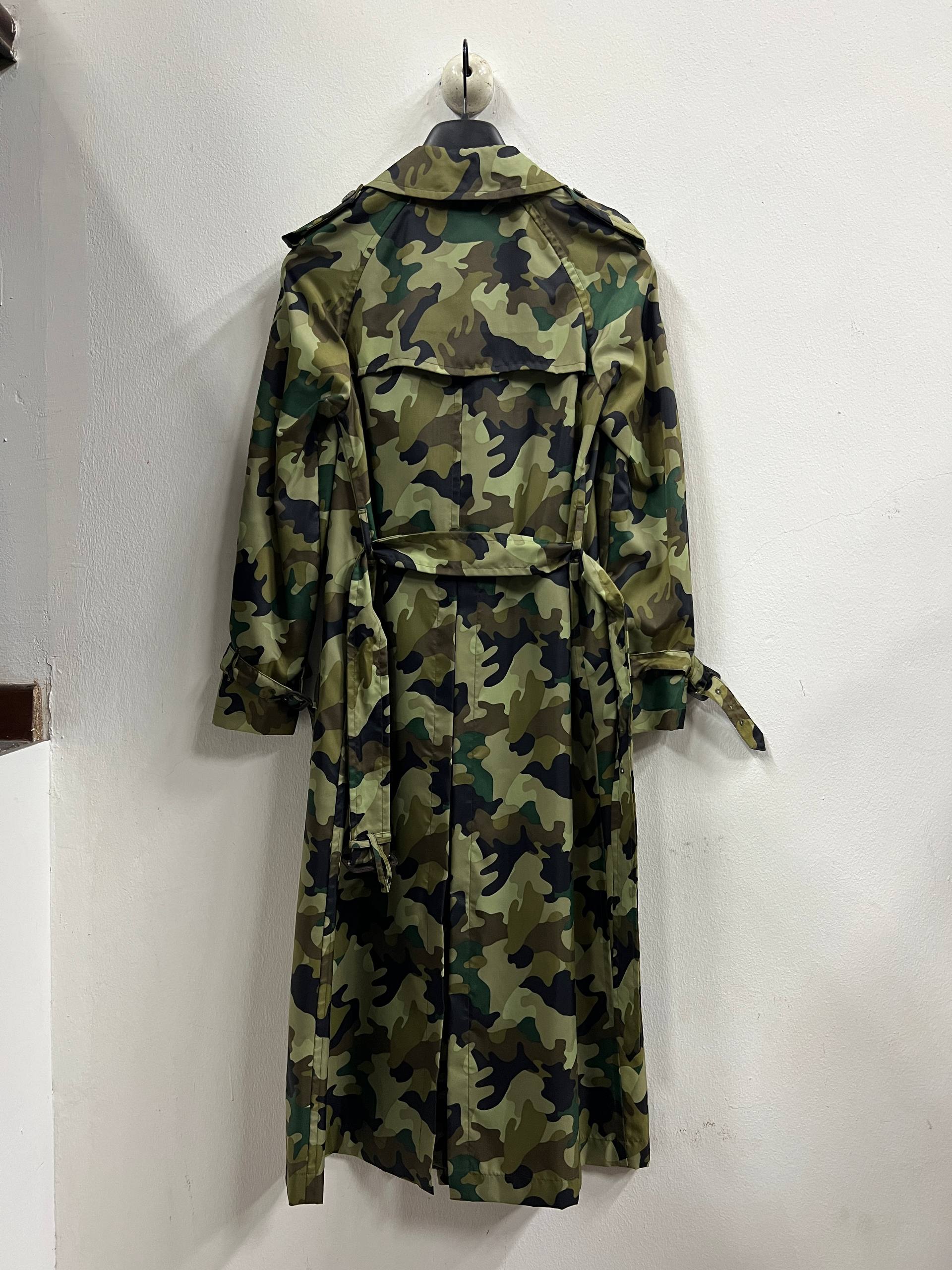 SS98 Comme Des Garcons Aoyama Exclusive Camo Trench Coat