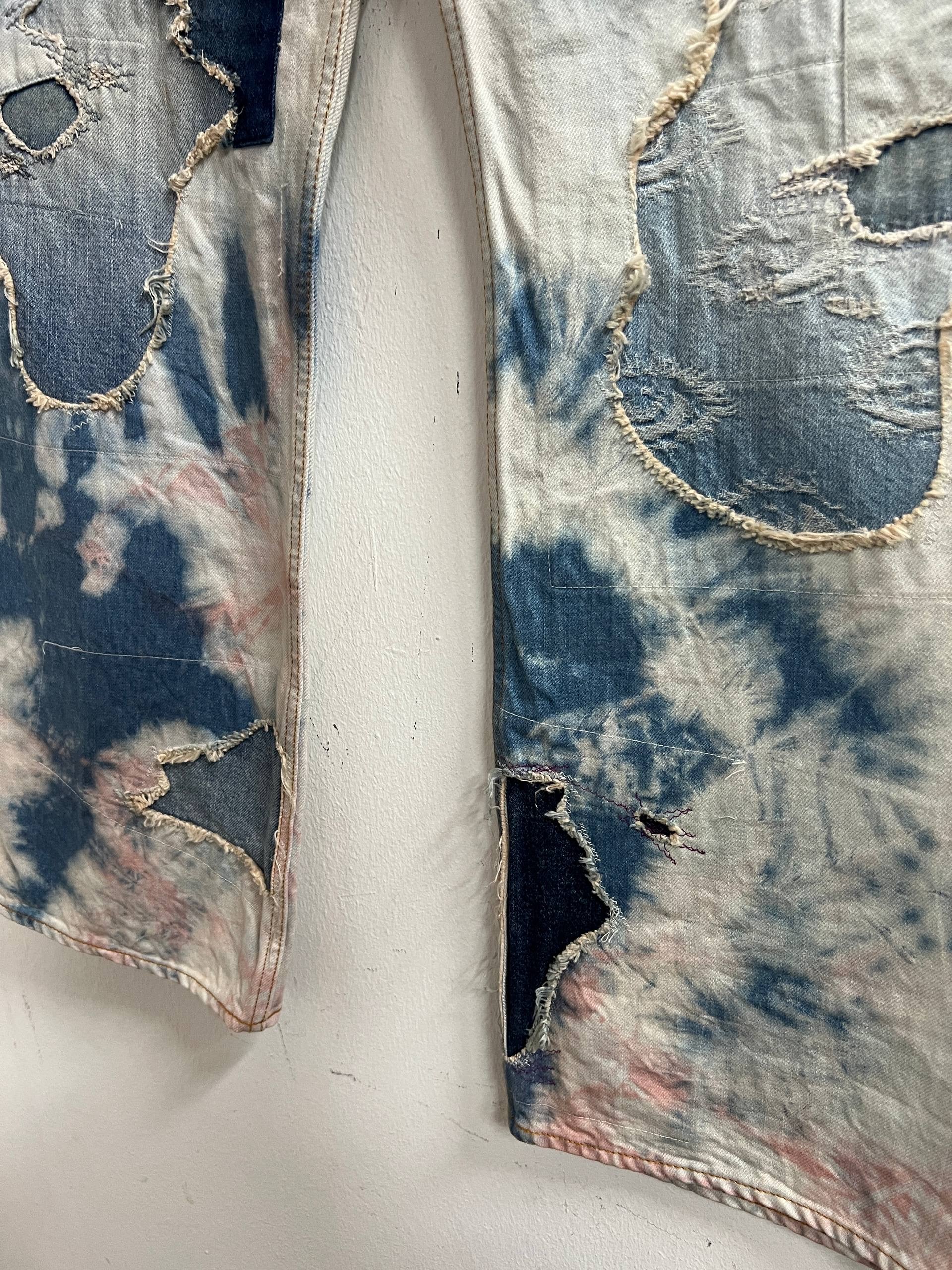 Kapital 14oz Denim 5P Rat Flare Pants (Crazy Dixie Remake)