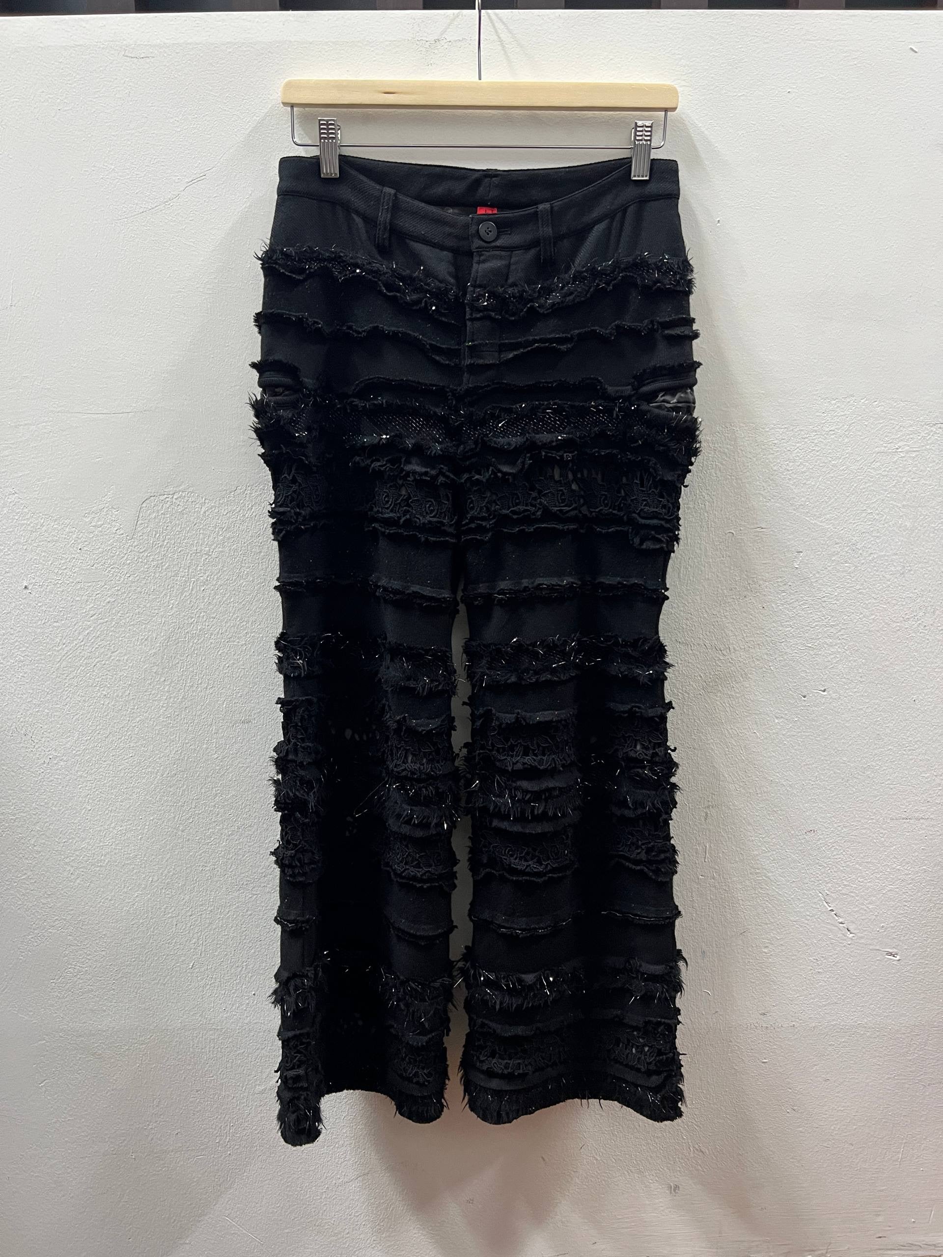 HaaT by Issey Miyake Patchwork Hagi Pants