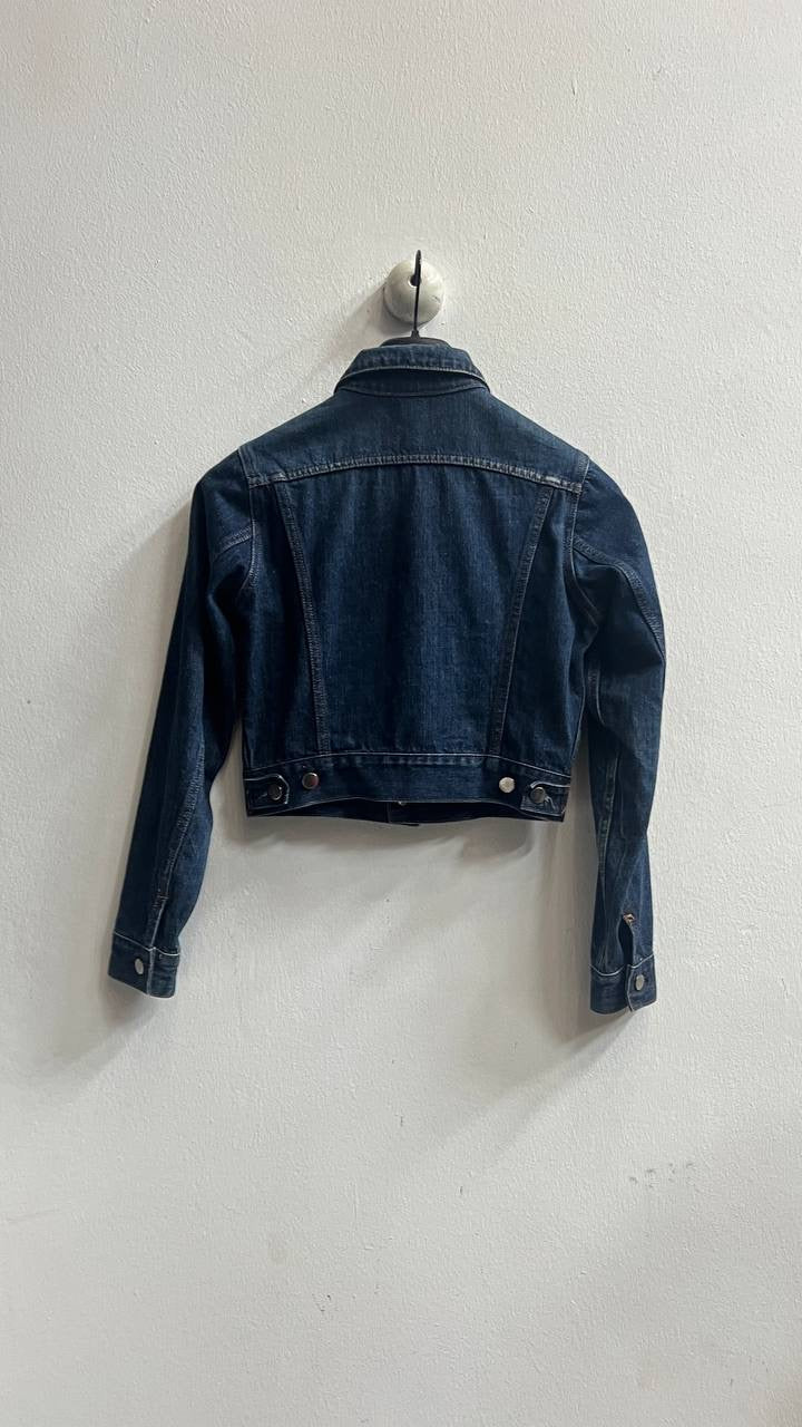 Comme Des Garçons Cropped Denim Jacket