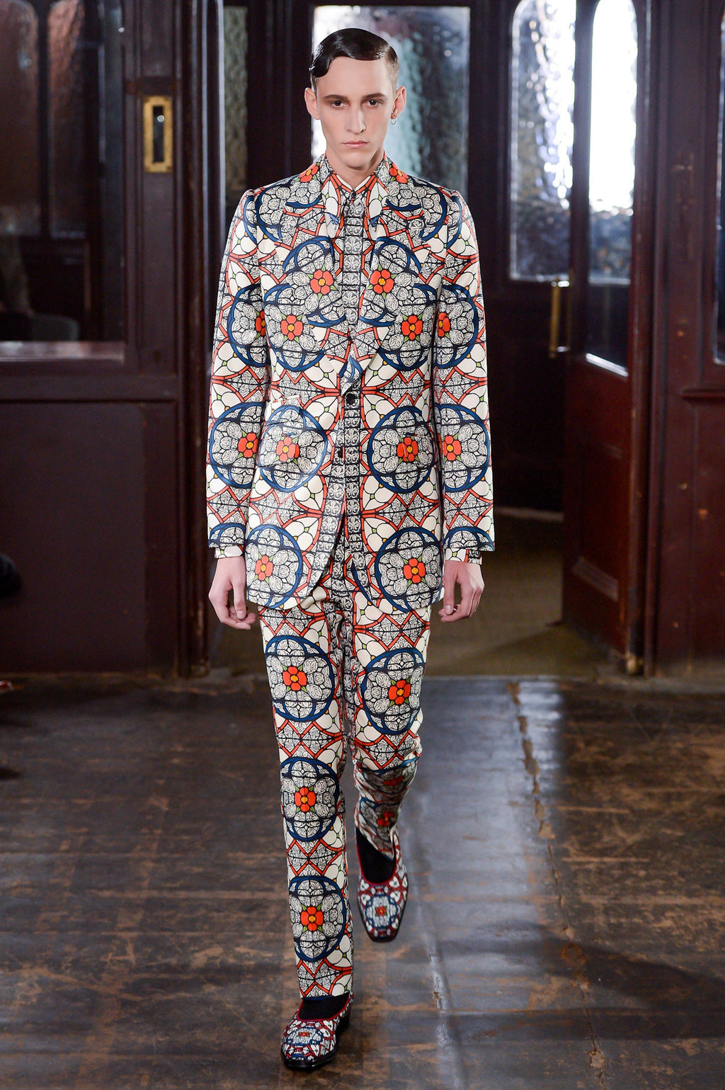 AW13 Alexander McQueen Stained Glass Pants