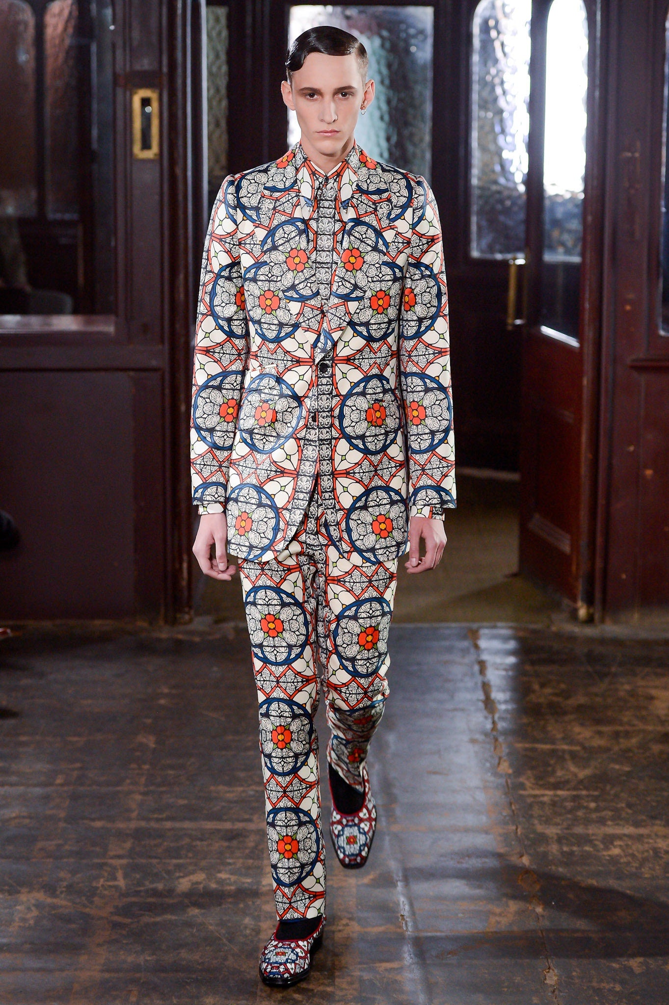 AW13 Alexander McQueen Stained Glass Pants