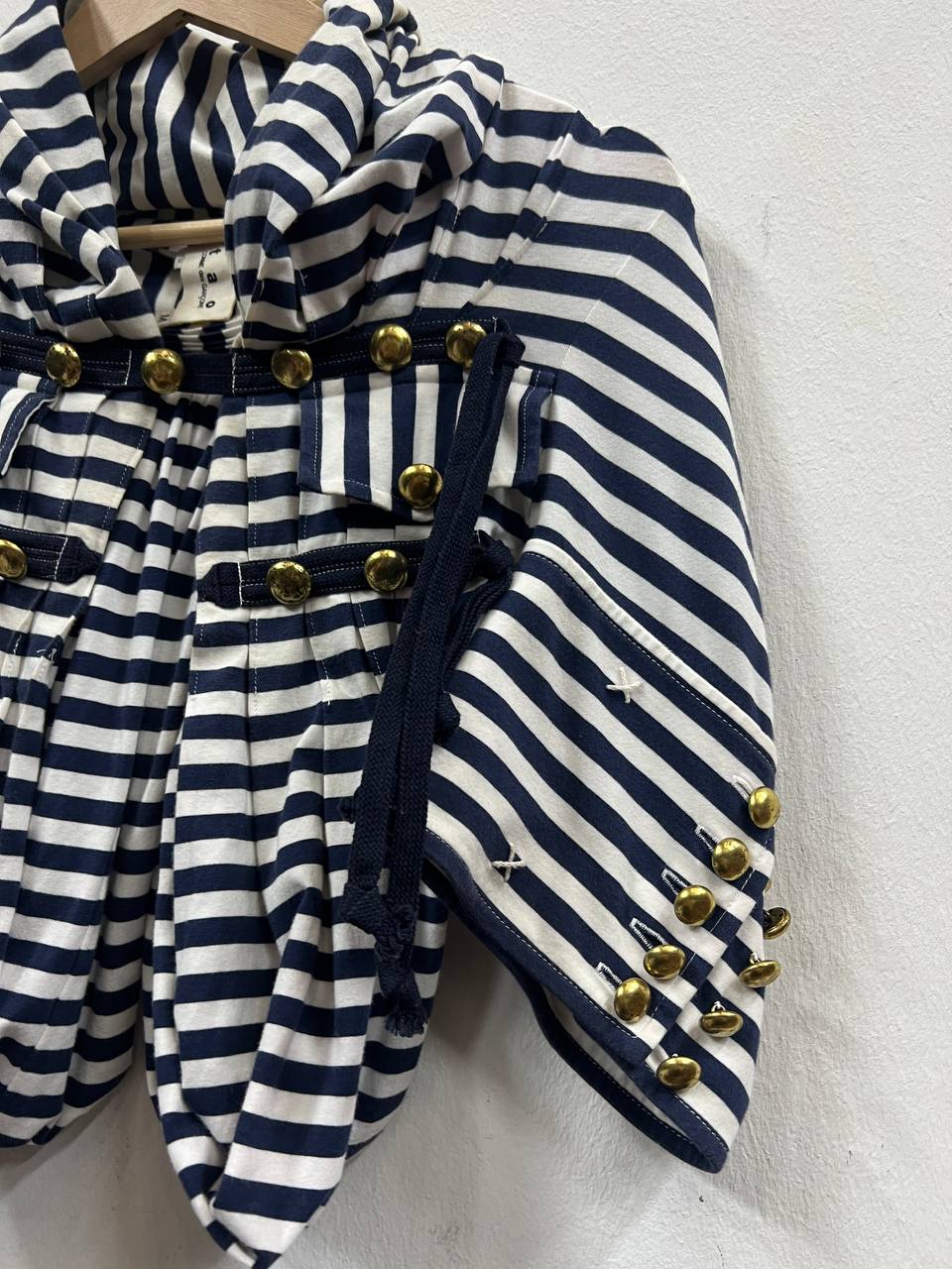 SS09 Tao Comme des Garçons Stripe Gathered Bolero