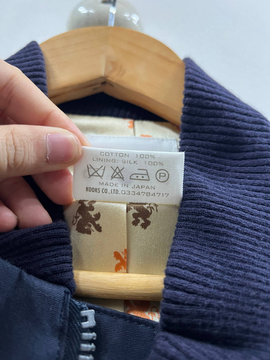 SS00 Number Nine “Extra Heavy” Lambretta 3 Zip Biker Jacket