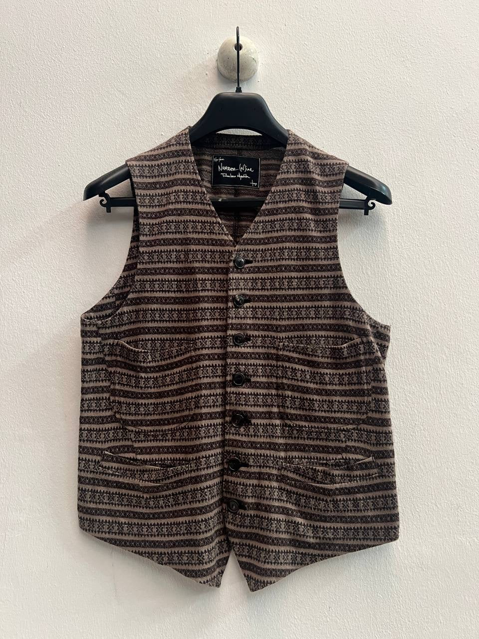 トップス vintage number nine 4pockets design vest Number Nine/TAKAHIROMIYASHITA TheSoloist – Upstairs Garments