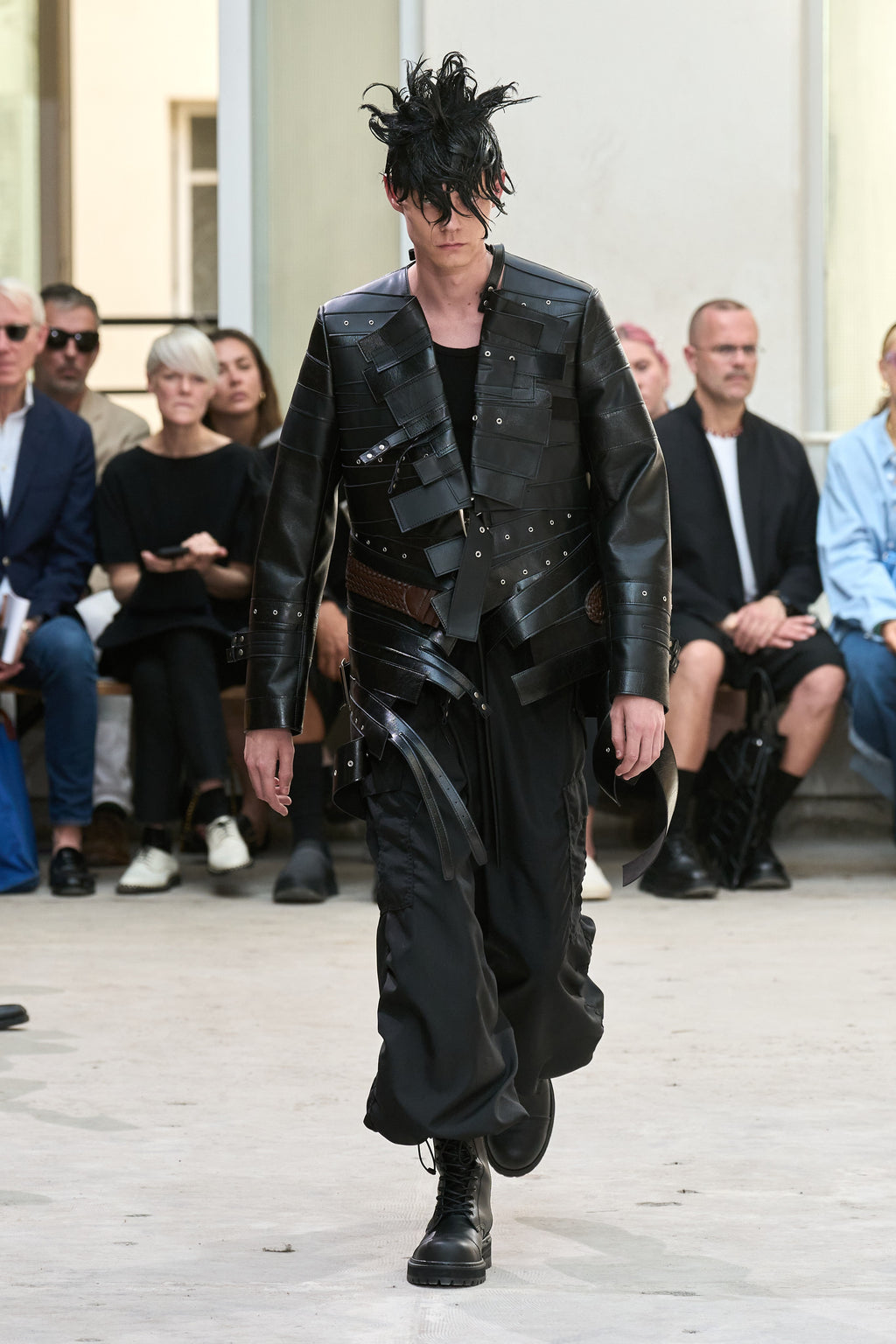 SS24 Junya Watanabe Man Wrap Asymmetrical Utility Cargo Pants