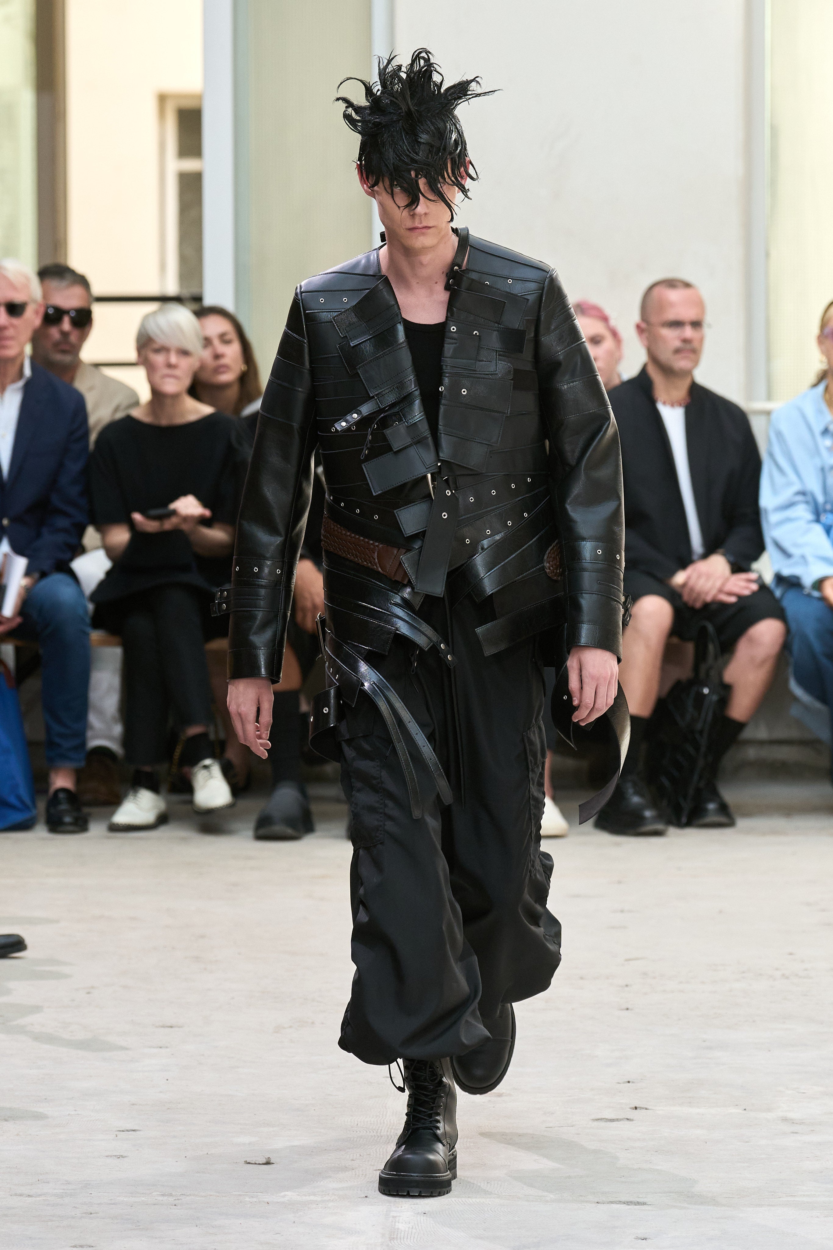 SS24 Junya Watanabe Man Wrap Asymmetrical Utility Cargo Pants