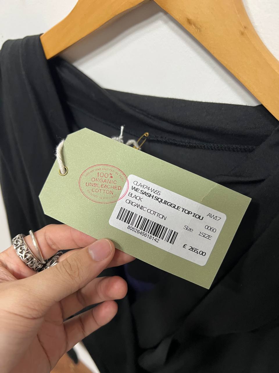 Worlds End Vivienne Westwood Squiggle Sash Long Sleeve