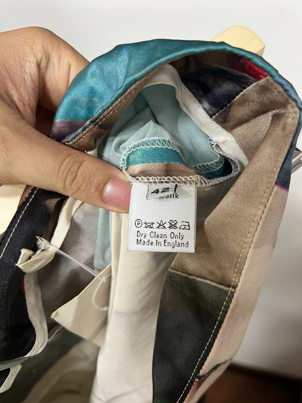 SS13 Chalayan Trash Print Backzip Pants