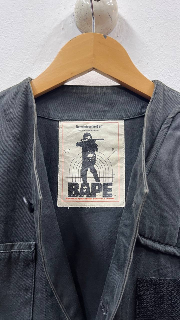 90s Bape x Wtaps NOWHERE Hand-Remade Hunting Jacket
