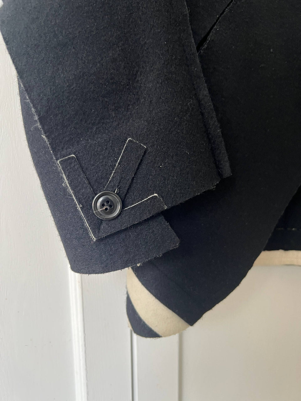 AW05 Undercover “Arts and Crafts” Deconstructed Wool Sculpted Jacket