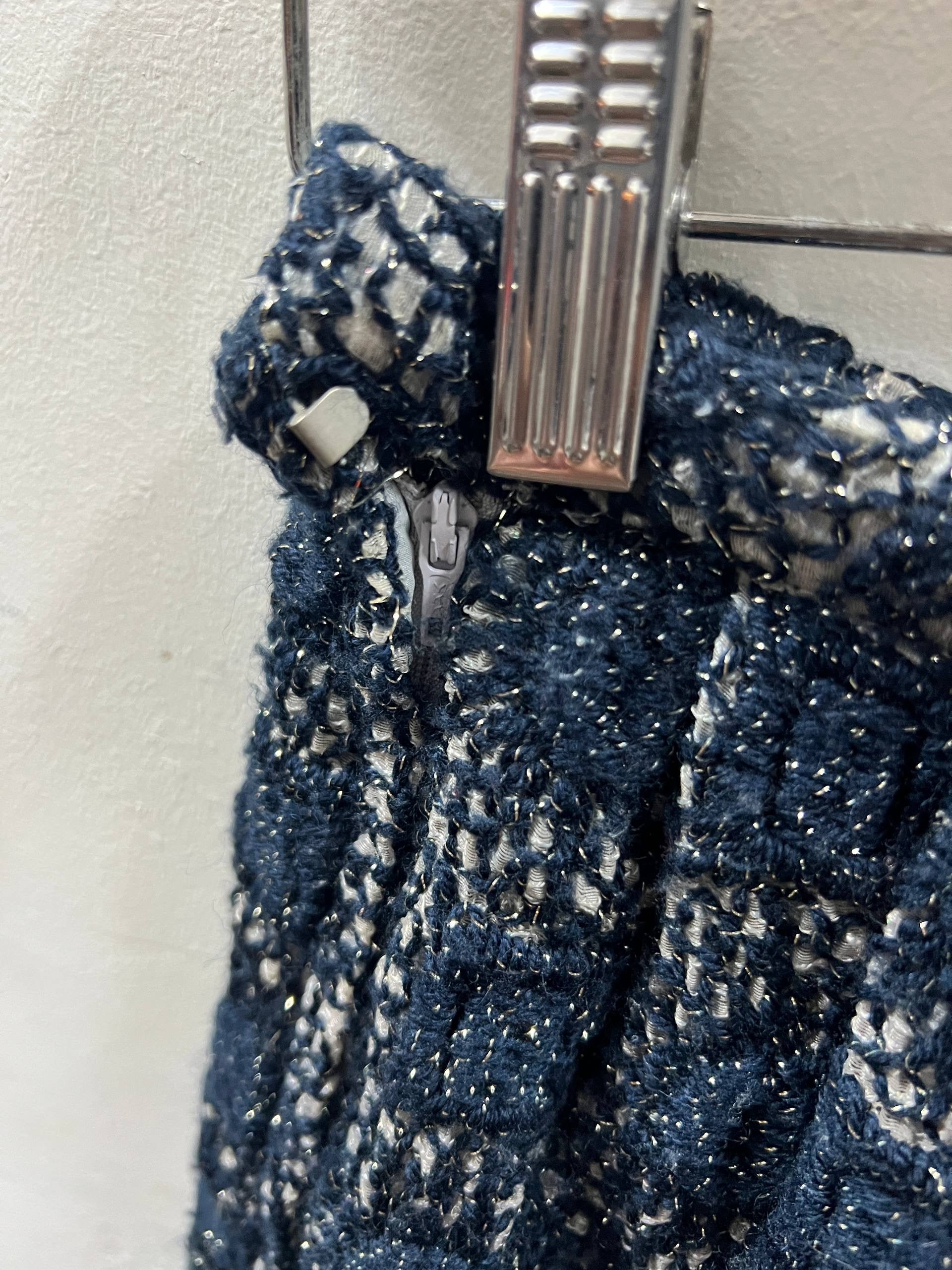 AW95 Comme Des Garcons “Sweeter Than Sweet” Floral Applique Skirt