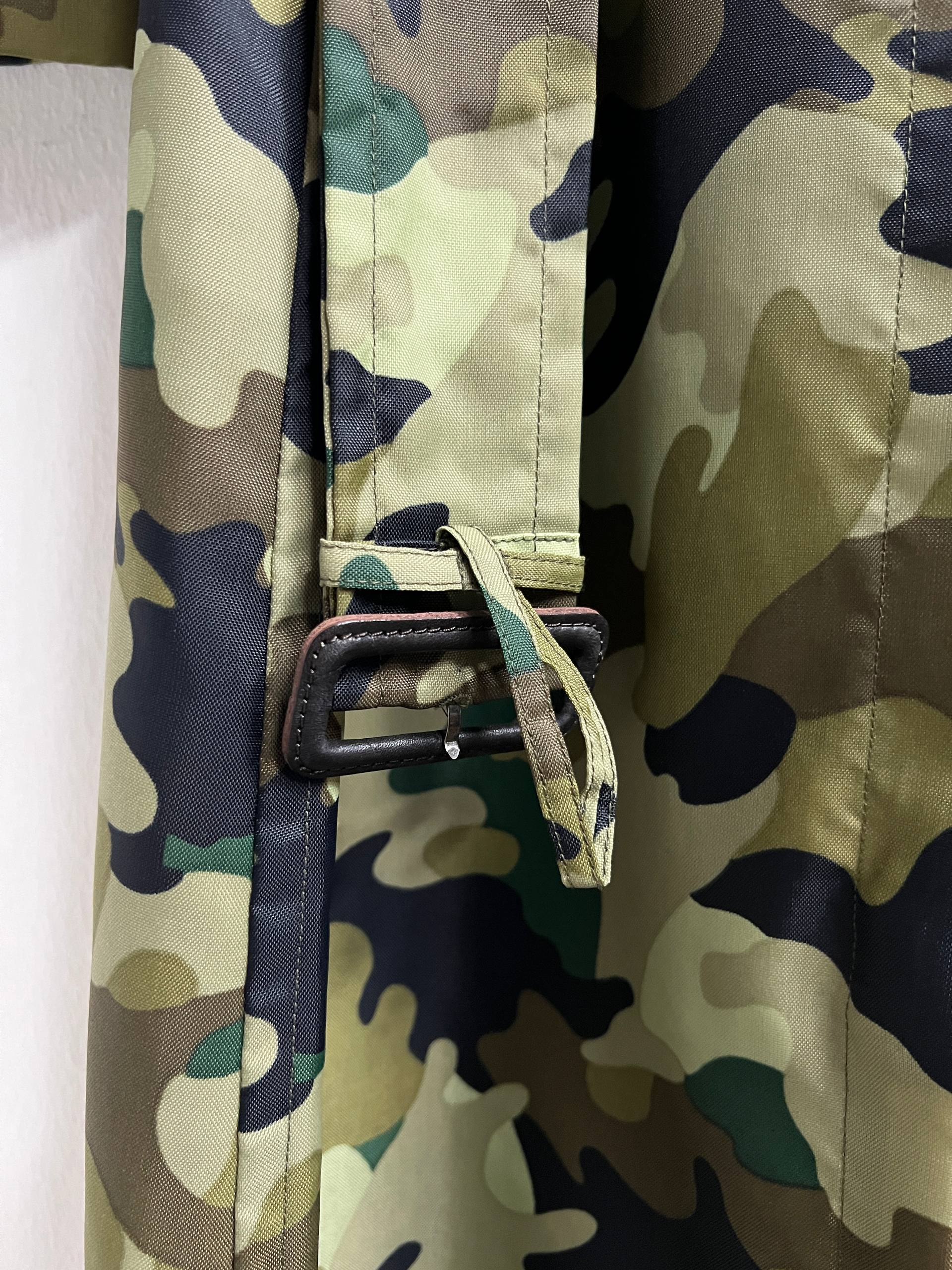 SS98 Comme Des Garcons Aoyama Exclusive Camo Trench Coat