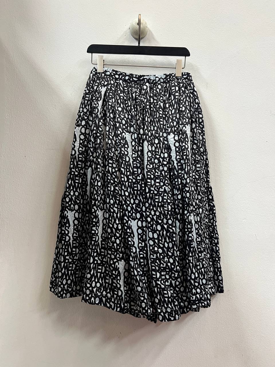 SS19 Comme Des Garcons x baanai Reversible Cut Out Skirt