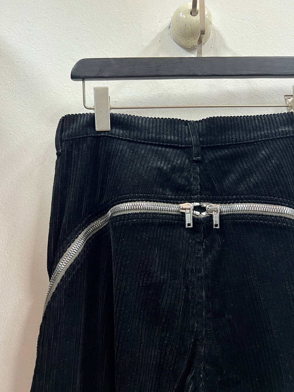 AW22 Rick Owens "Strobe" Corduroy Bolan Banana Cut Pants