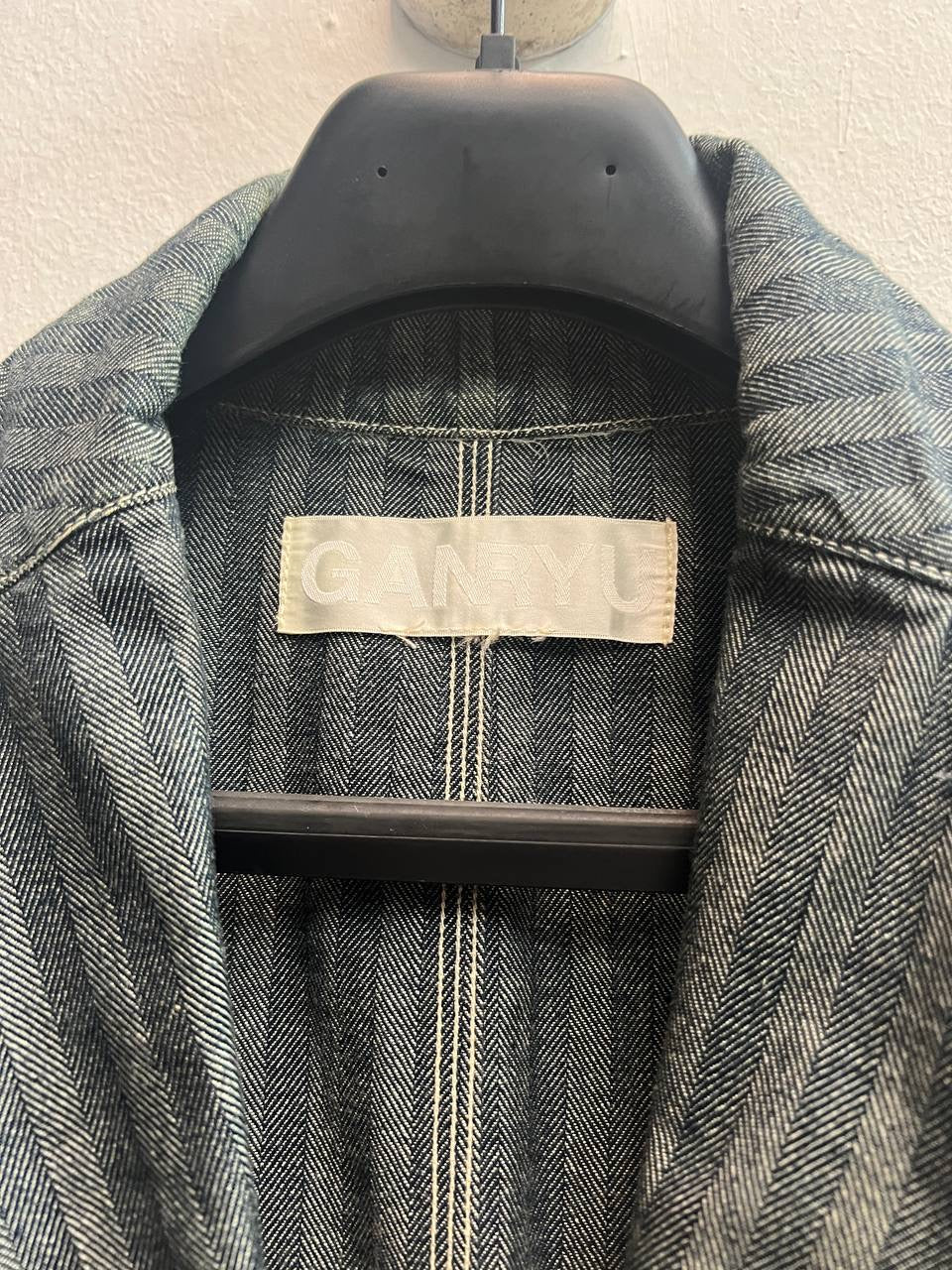 SS17 Comme Des Garcons Ganryu Herringbone Jacket