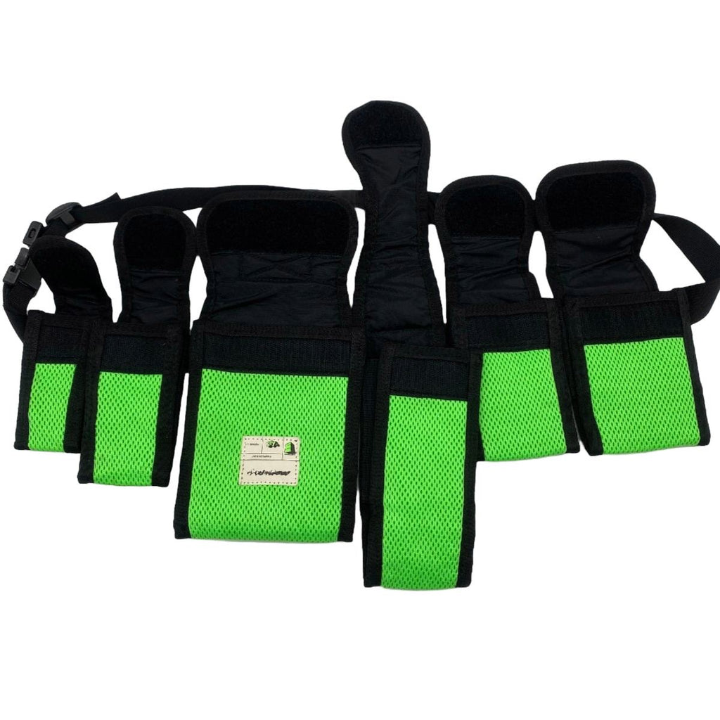 SS01 Undercover Interlocking Panels Green Utility Bandolier Belt