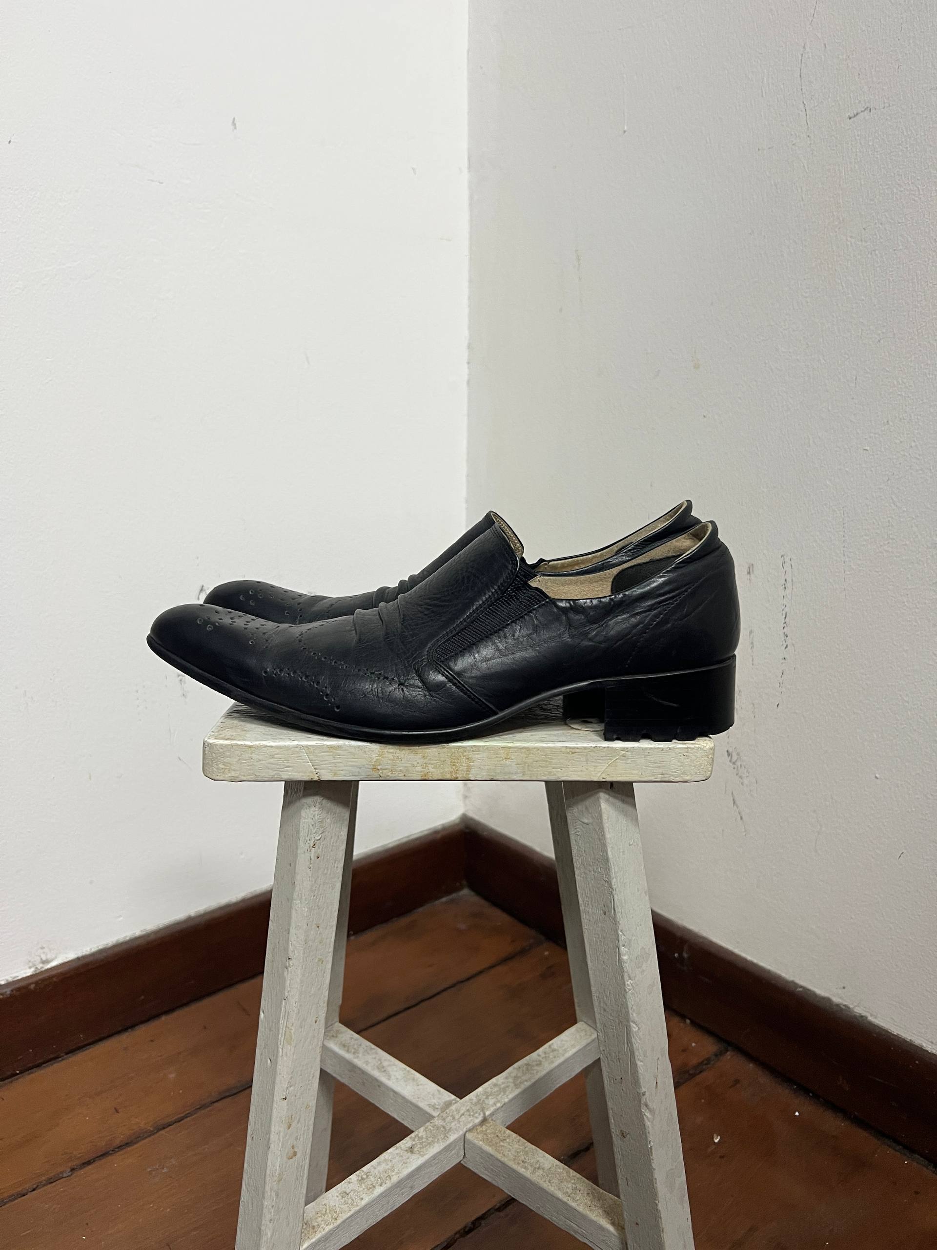 SS07 Yohji Yamamoto Pour Homme X Hiromu Takahara Pointed Toe Derby